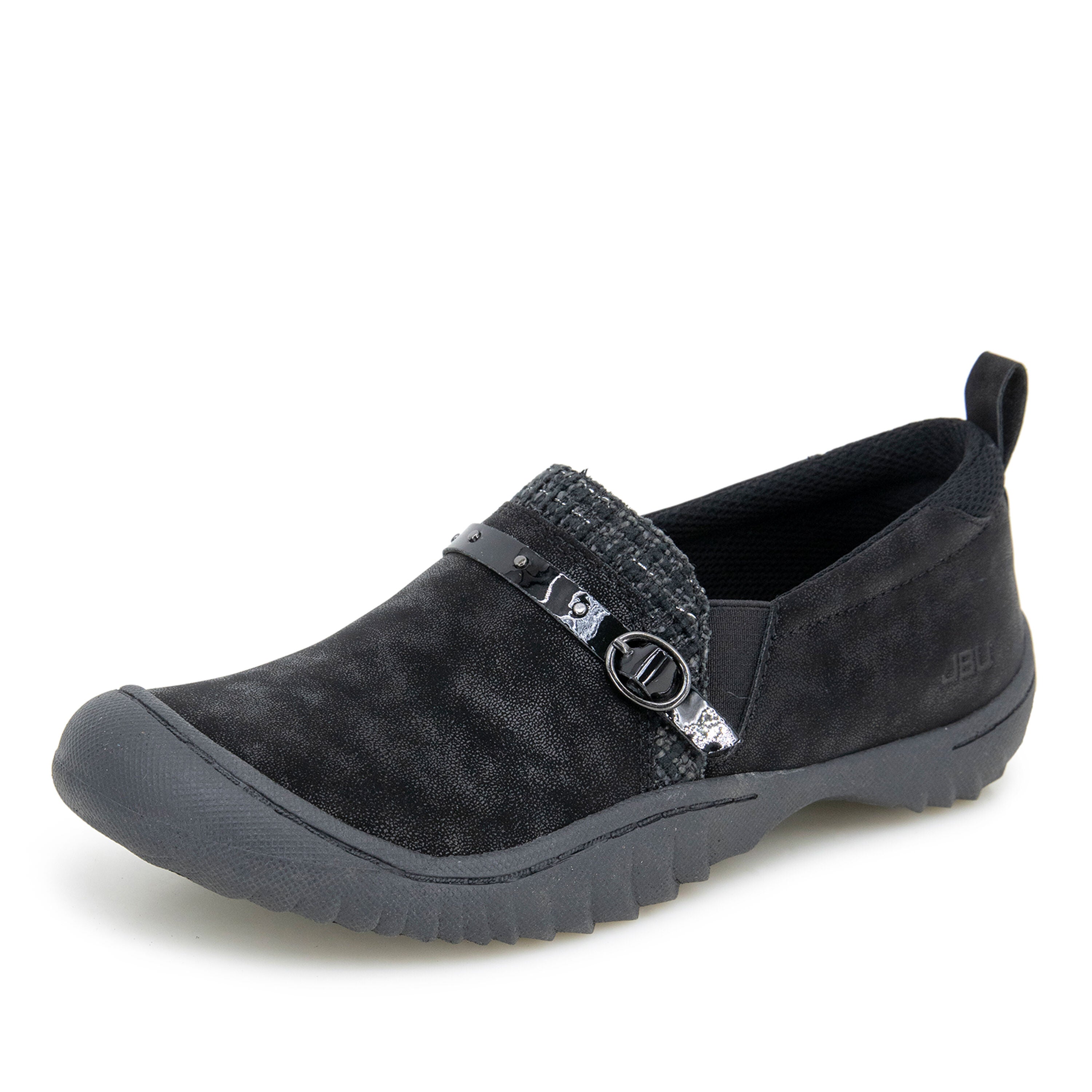 Mavis Slip-On Flat, BLACK, alternate image number 6