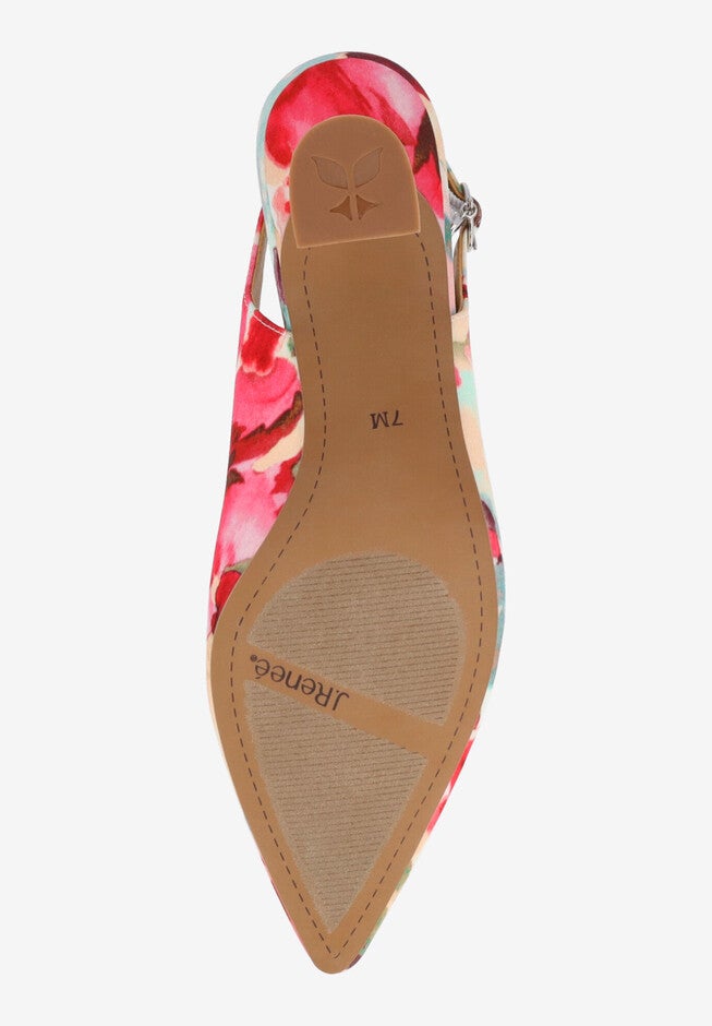 Anara Slingback Pump, PINK, alternate image number 6