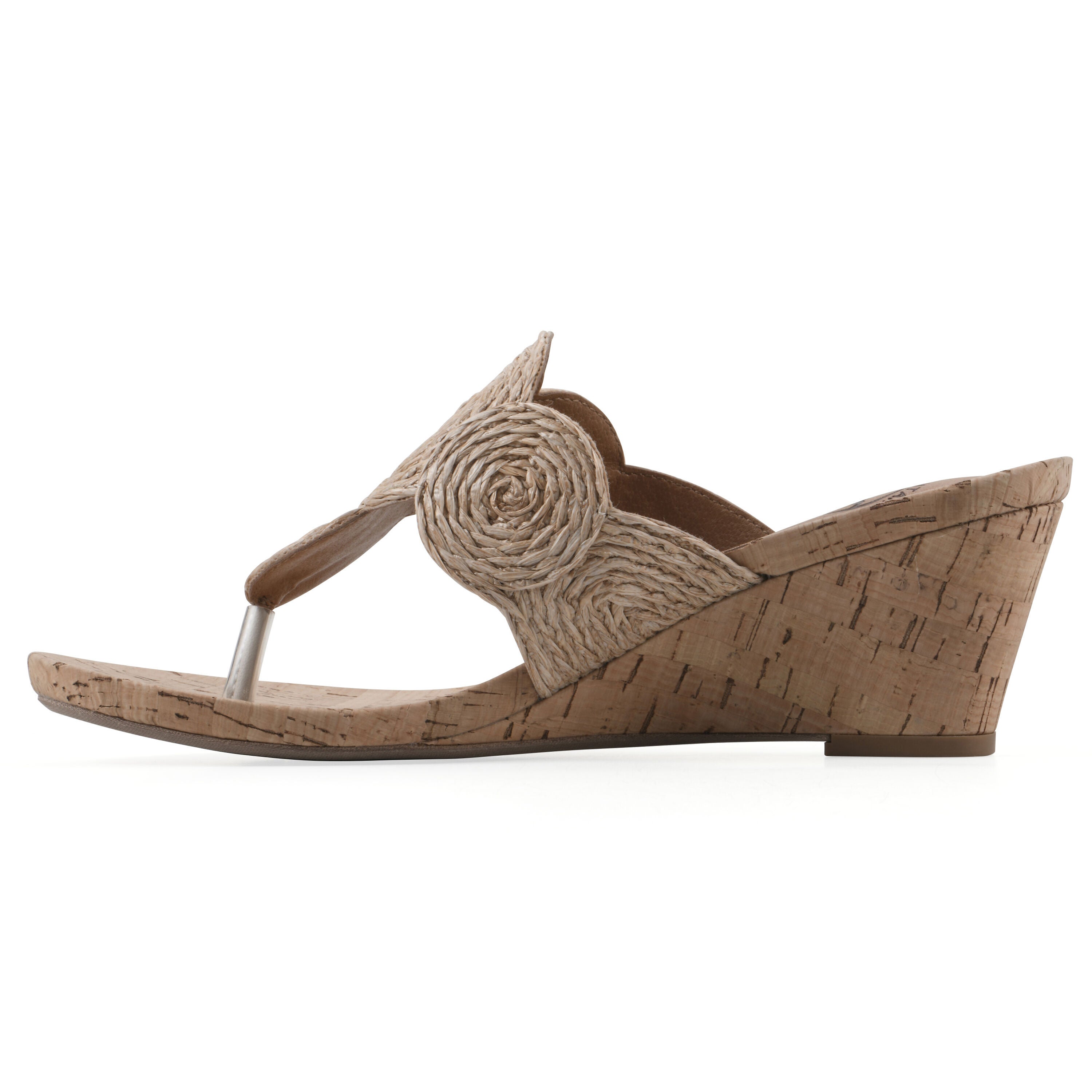 Affogato Wedge Sandal, SAND SMOOTH, alternate image number 3