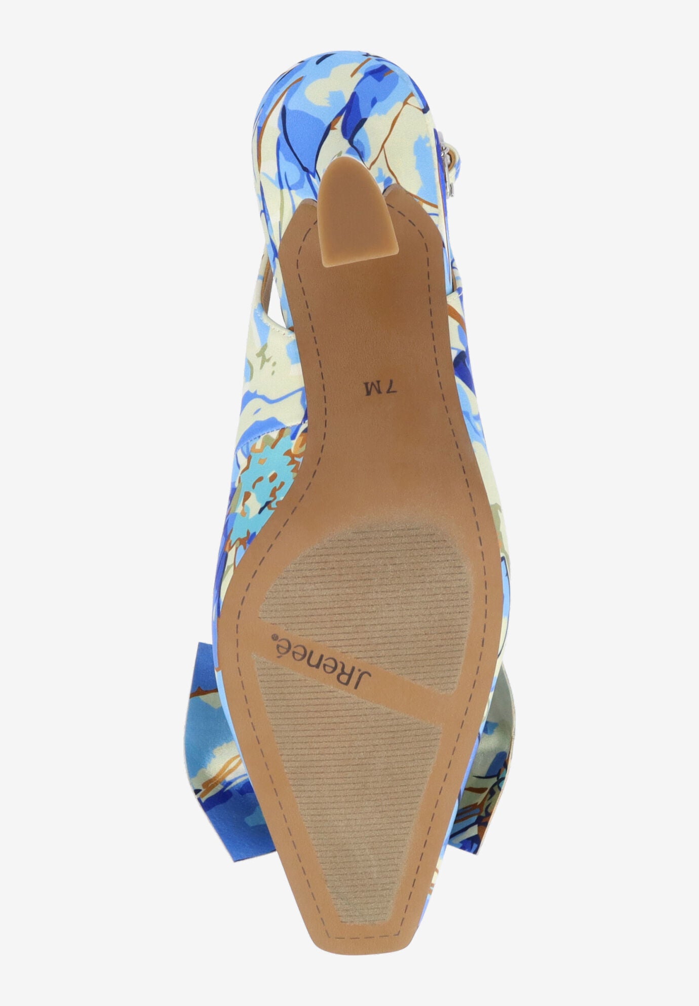 Harlan Slingback Pump, BLUE CREAM, alternate image number 6