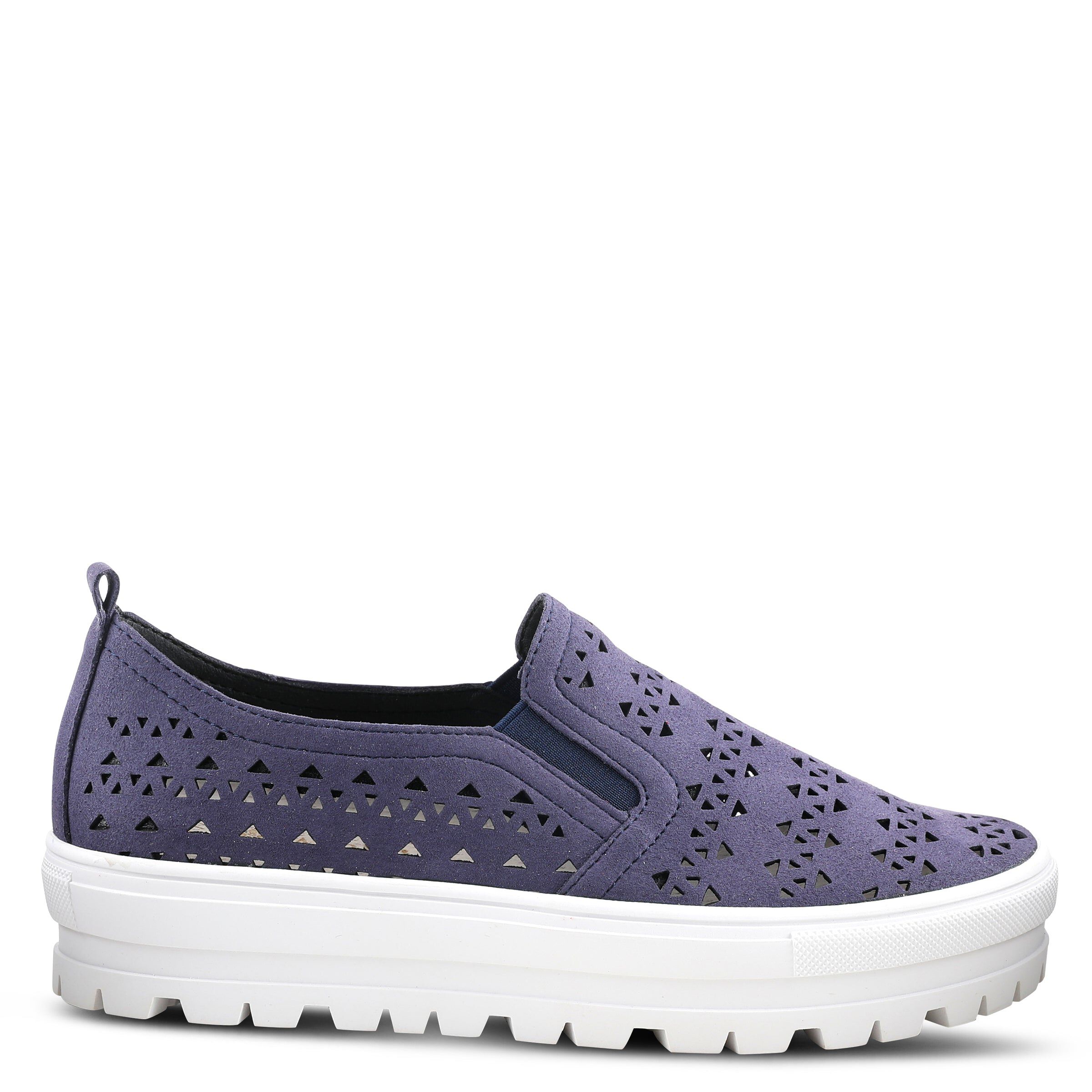 Angelita Slip-On Shoe, NAVY, alternate image number 4