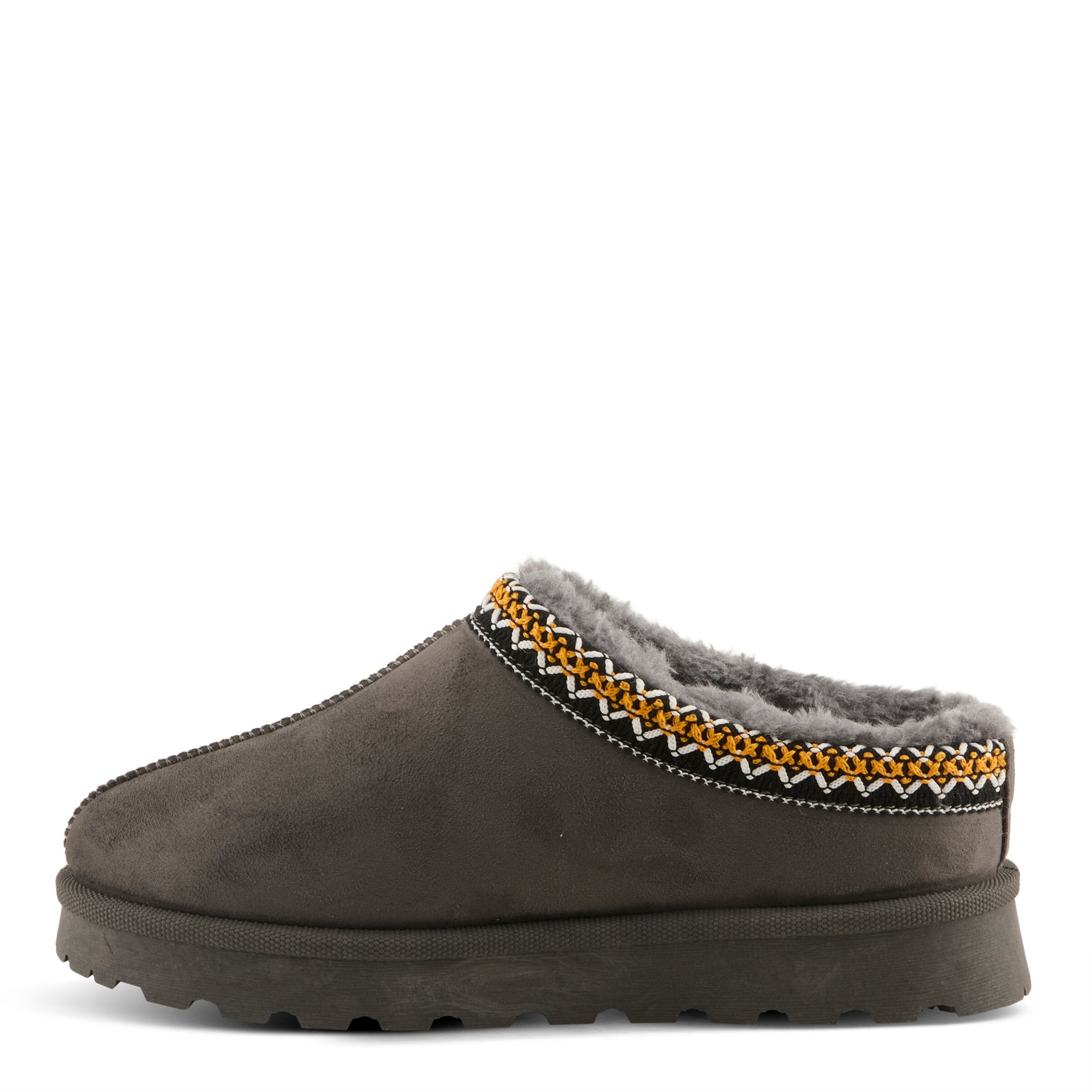 Alexon Open Back Clog, CHARCOAL, alternate image number 2