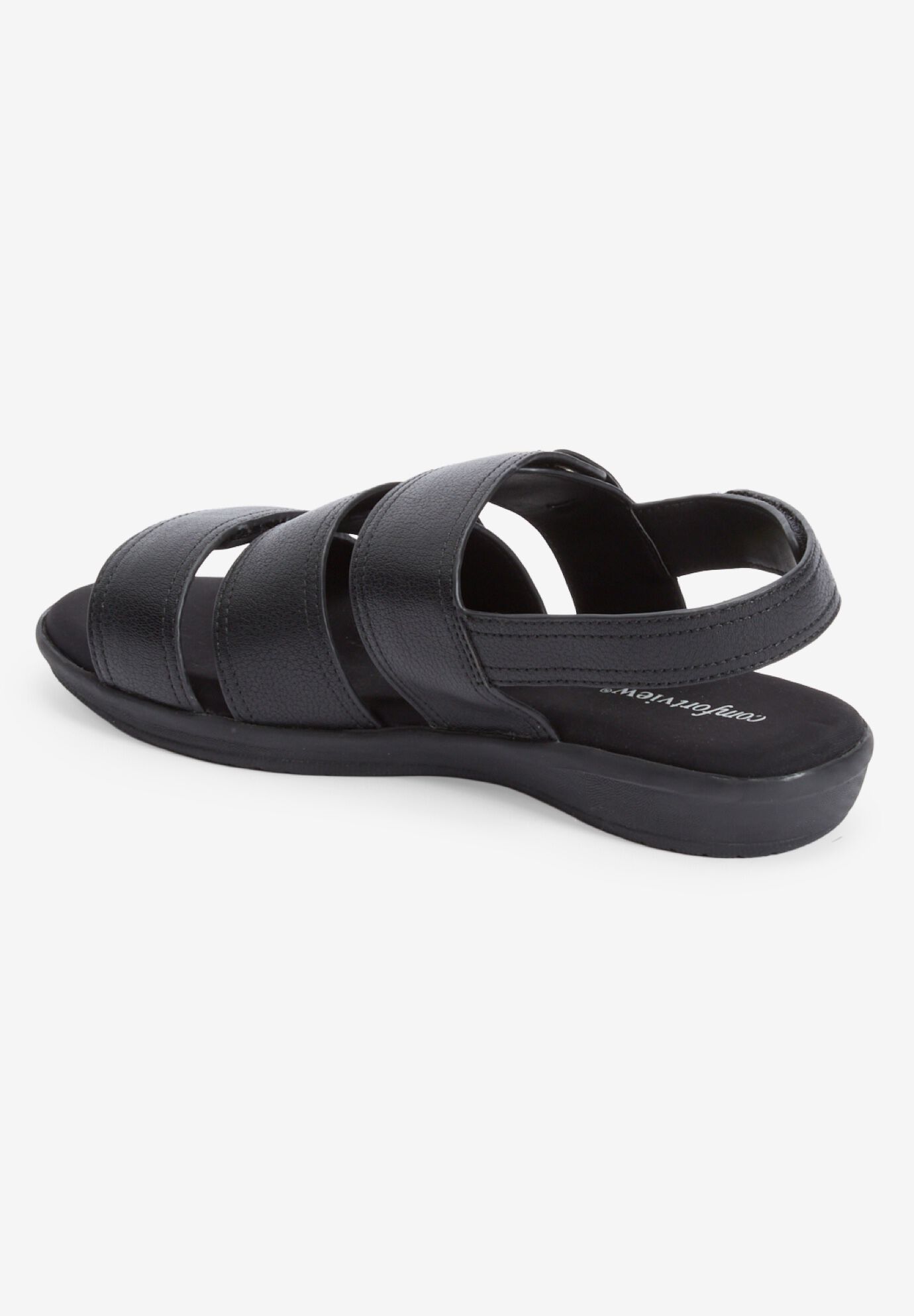 The Winnie Orthotic Sandal, BLACK, on-hover image number 1