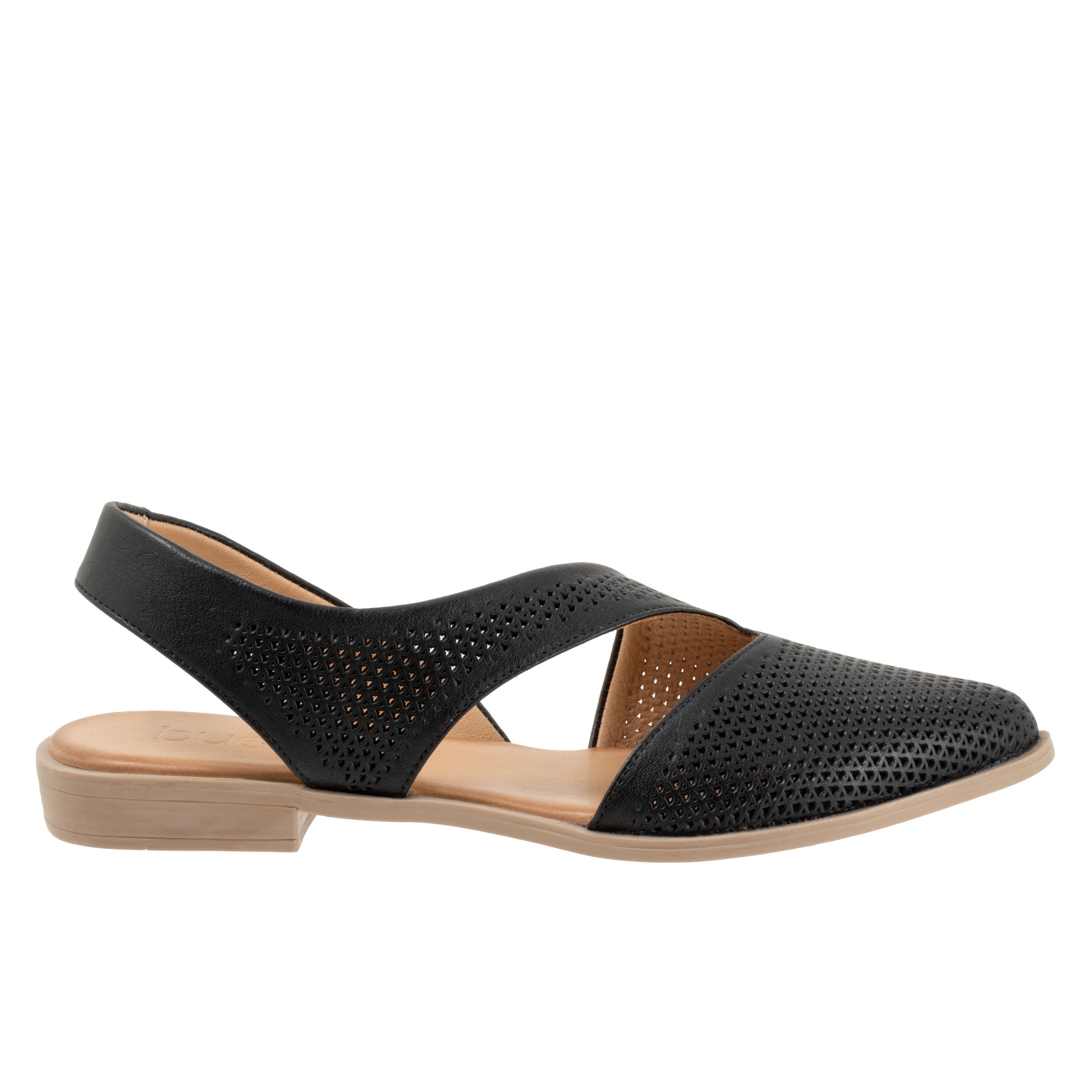 Bianca Perf Sandal, BLACK, alternate image number 4