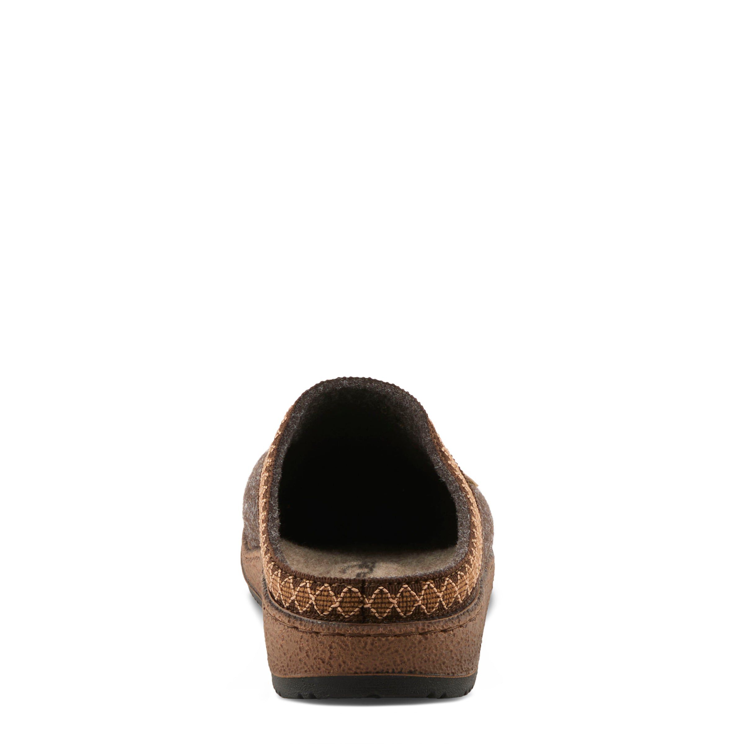 Snuggee Clog Slipper, DARK BROWN, alternate image number 4