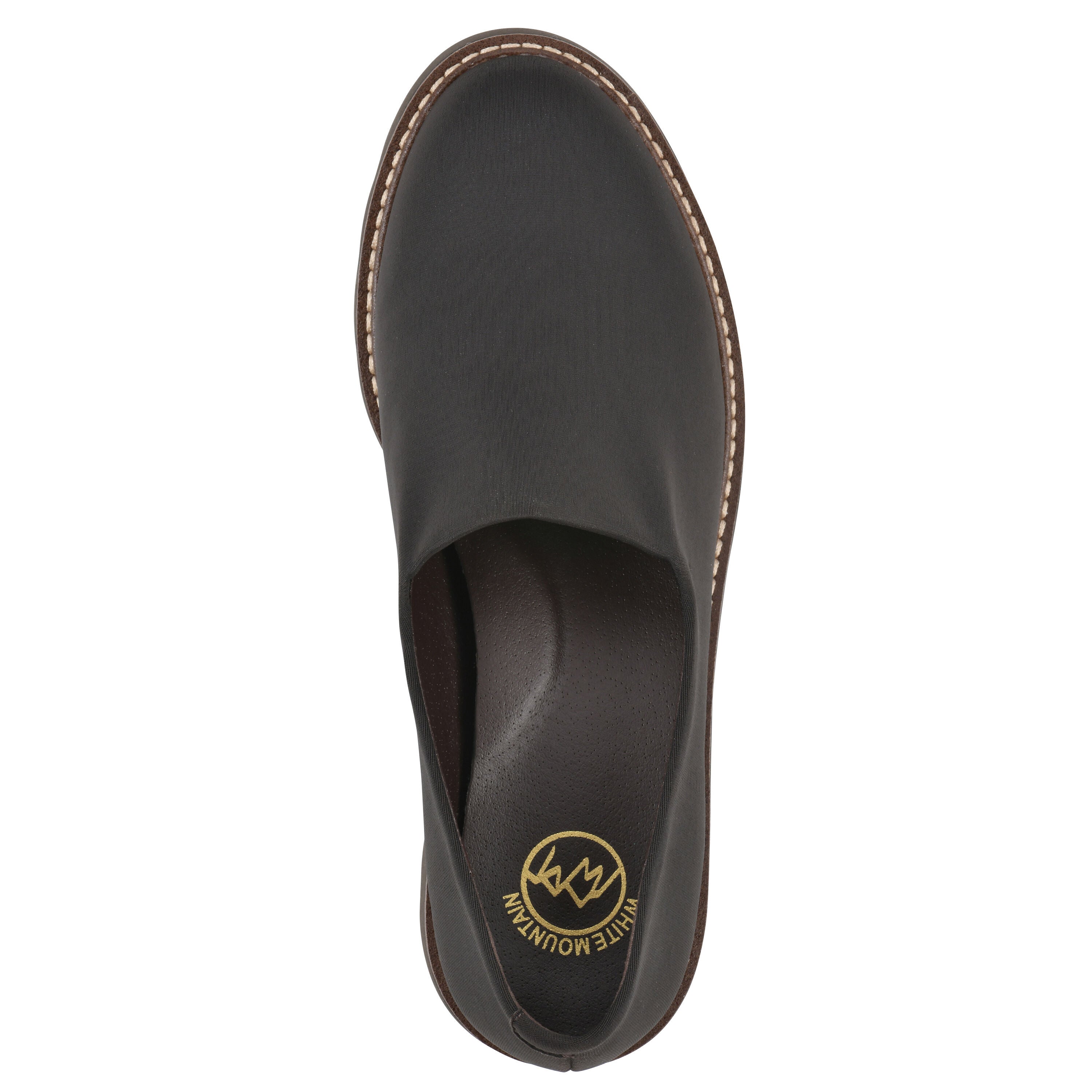 Gianni Lug Sole Flat, BROWN FABRIC, alternate image number 4