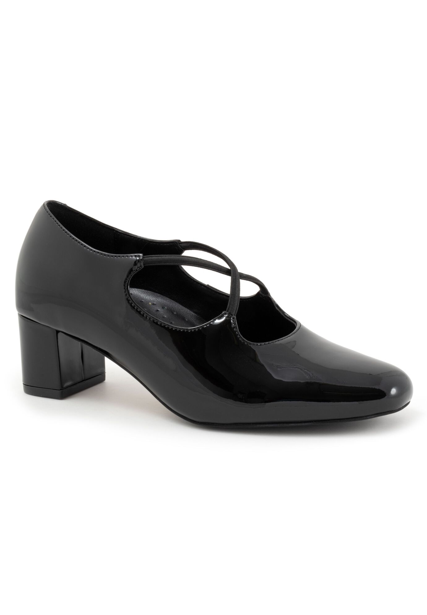 Demi Heeled Pumps, BLACK PATENT, hi-res image number 0