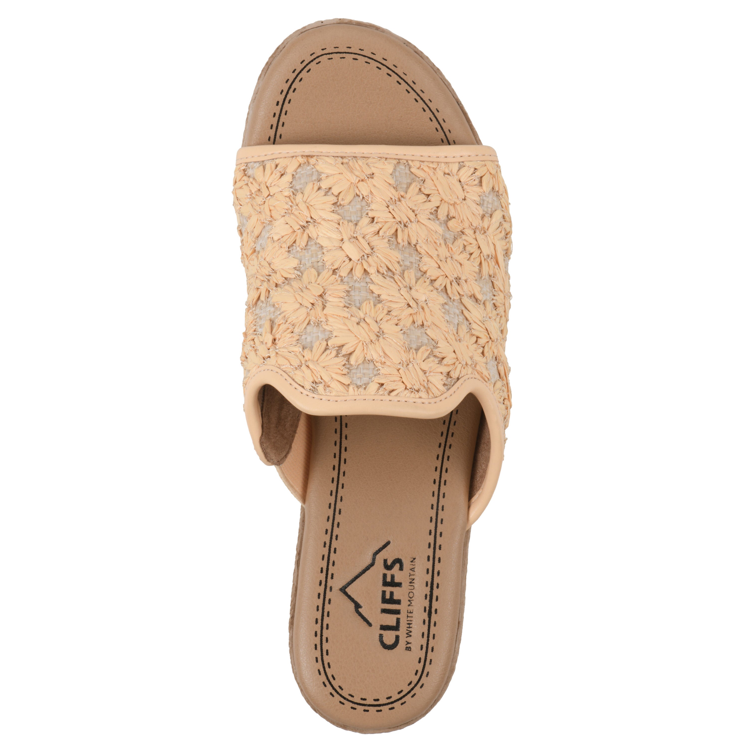 Bizzie Wedge Sandal, MUSTARD FABRIC, alternate image number 4