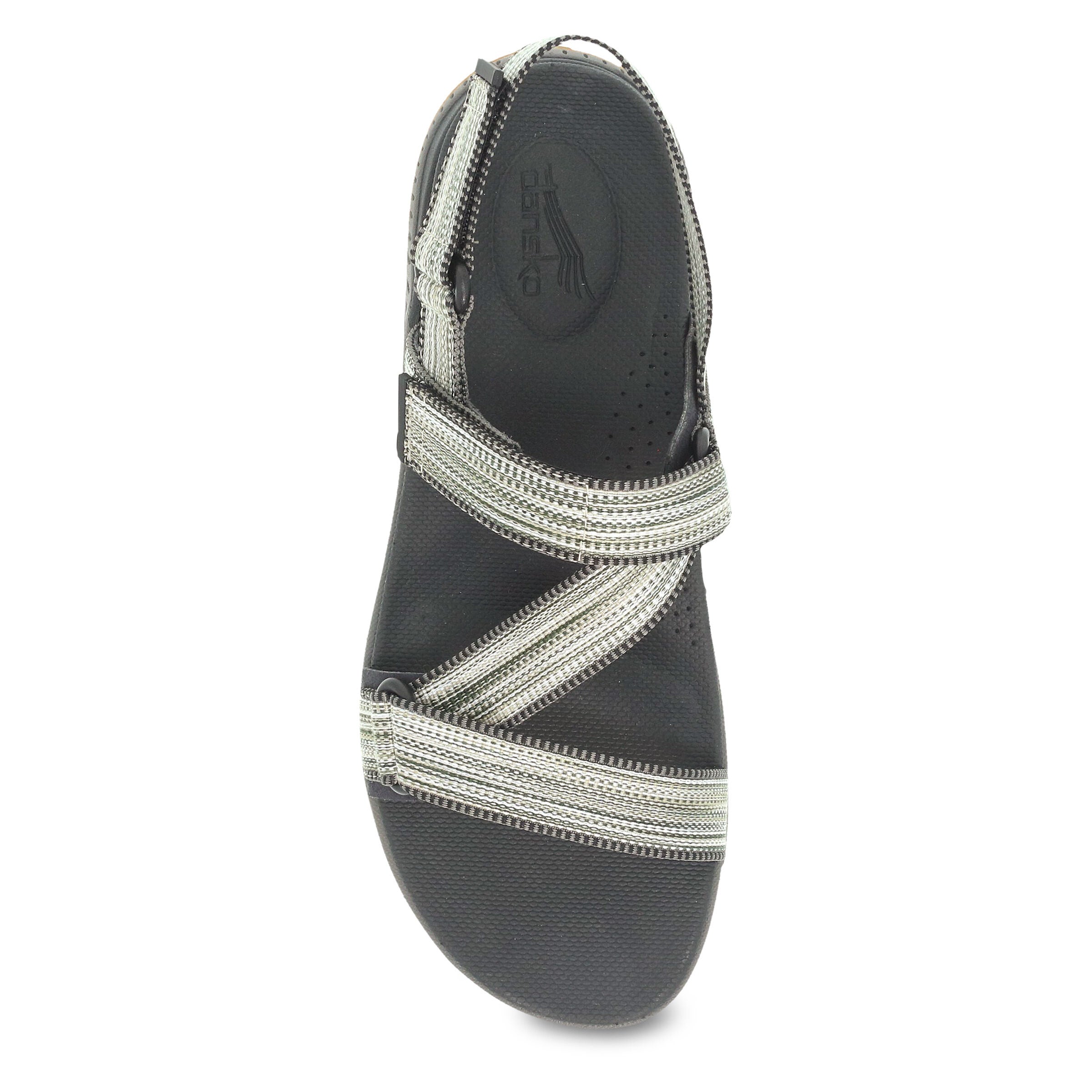 Rayna Webbing Sandal, BLACK MULTI, alternate image number 5