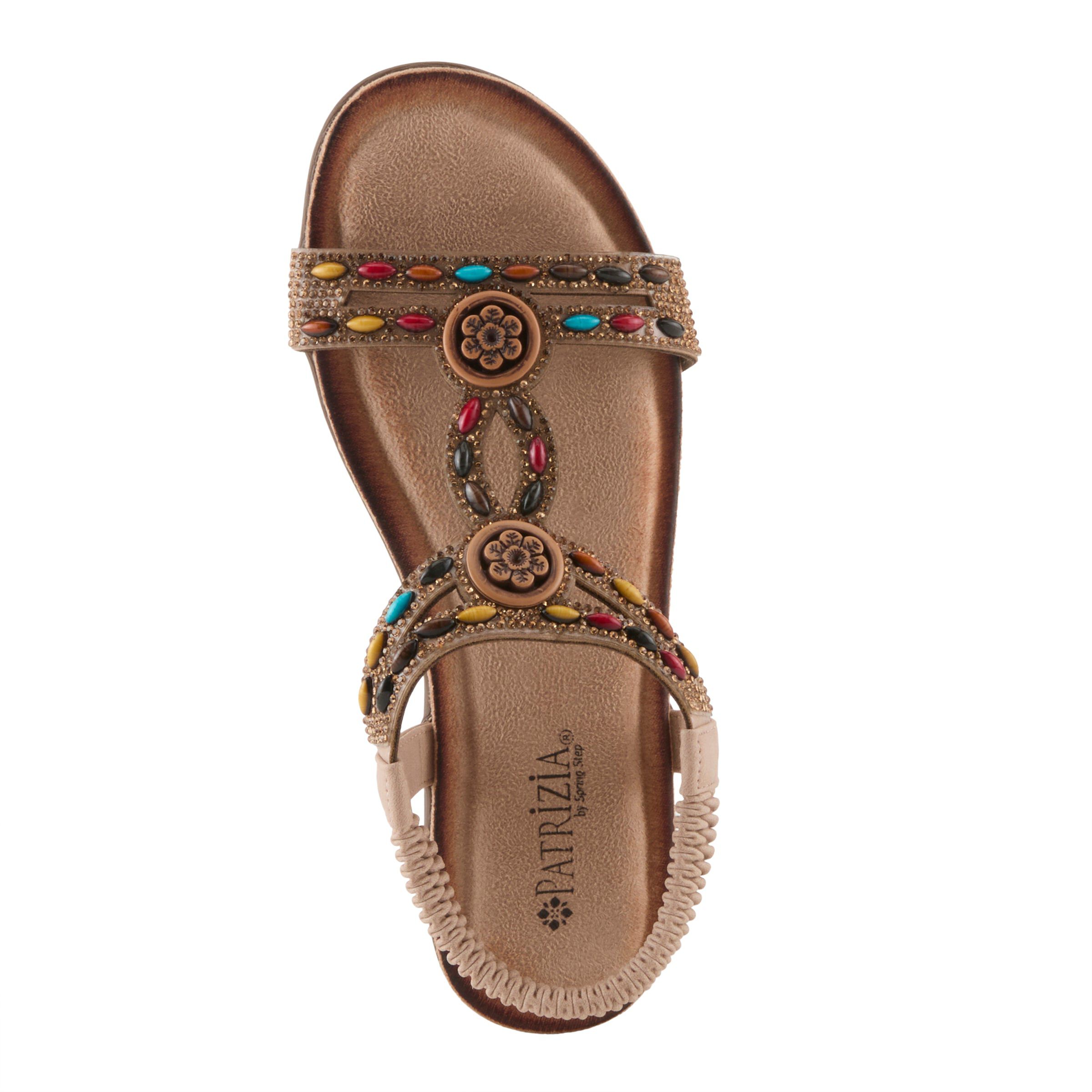 Ponyo Ankle Strap Sandal, BEIGE, alternate image number 3
