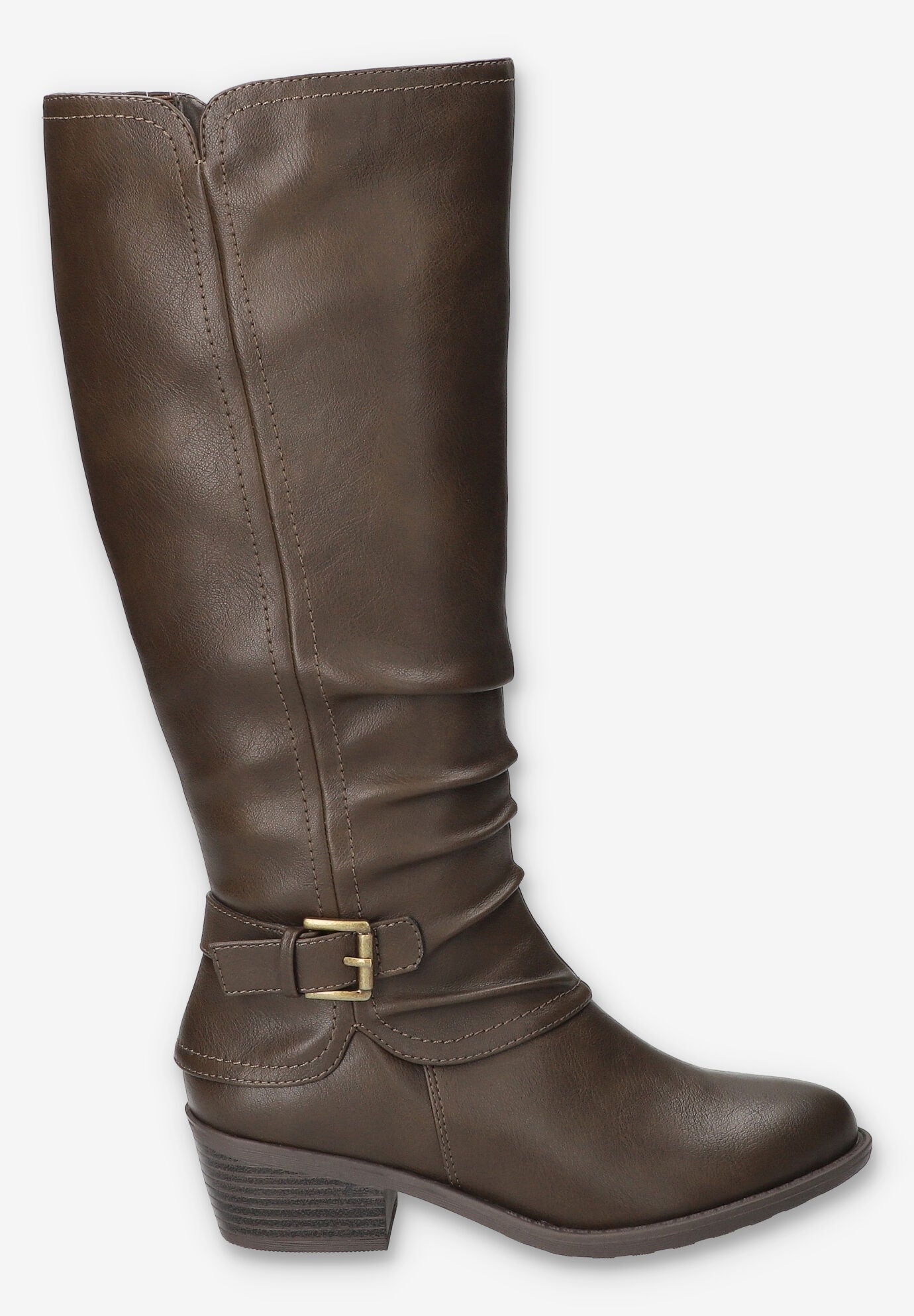 Tenille Tall Boot, BROWN, alternate image number 2