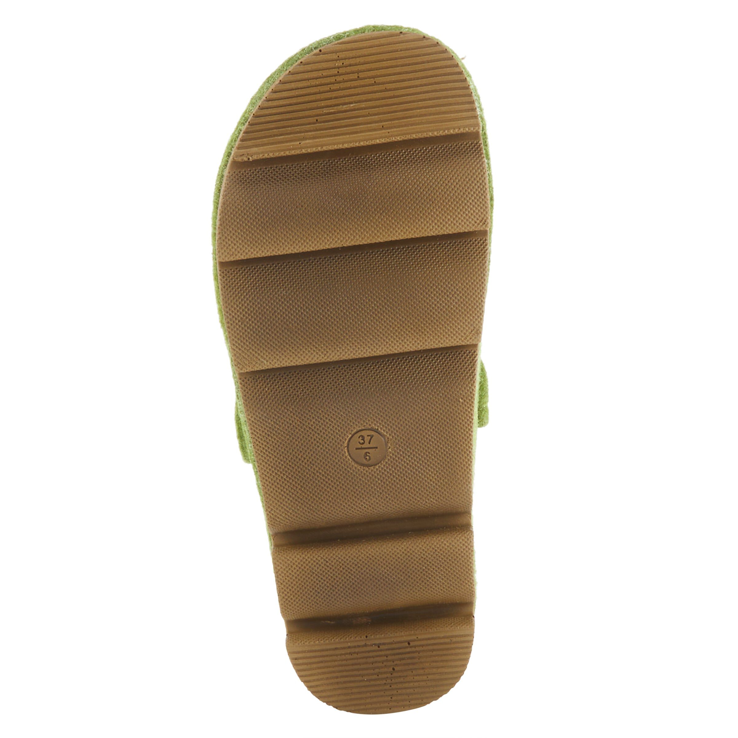 Clogger Slippers, GREEN, alternate image number 5