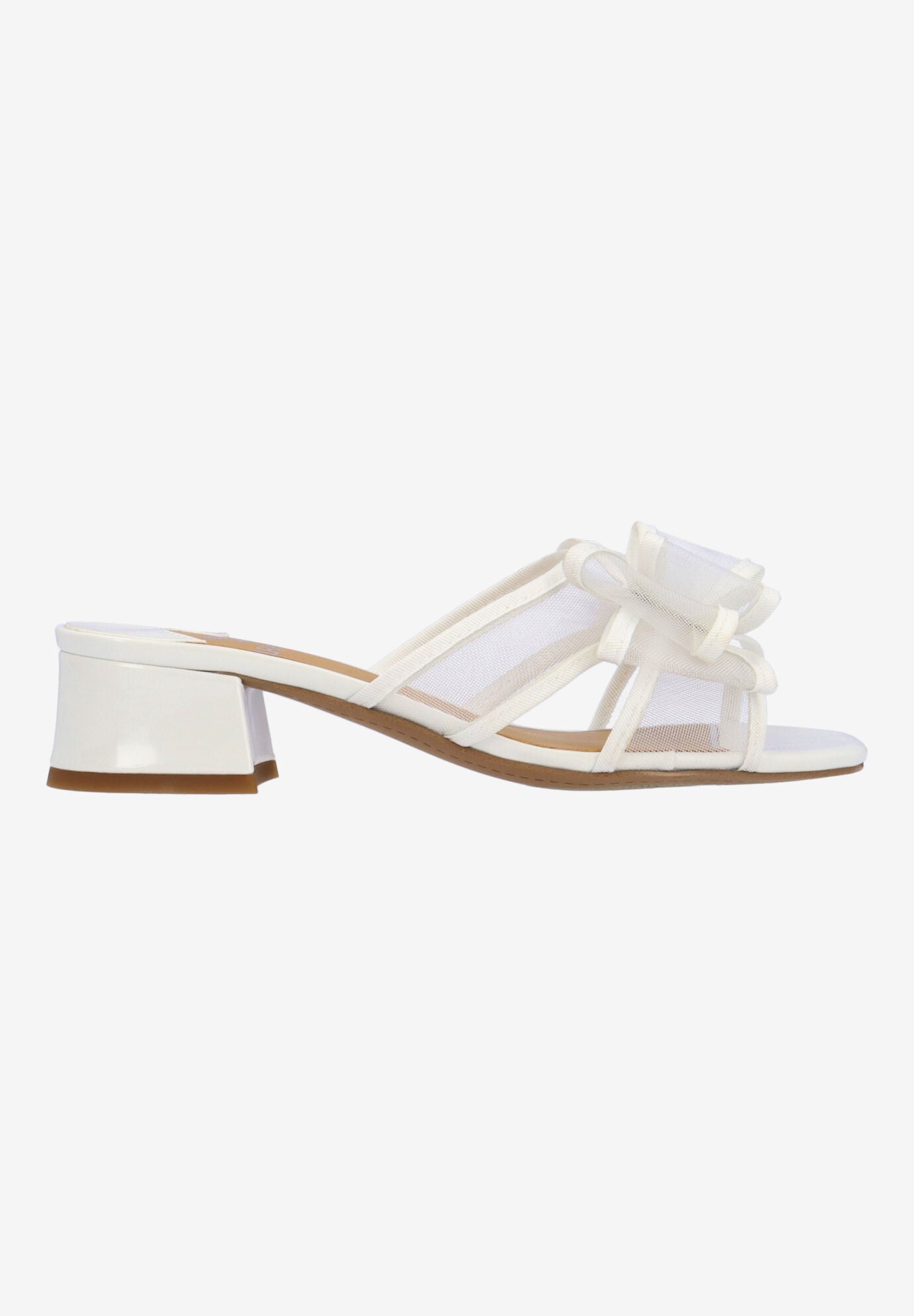 Finola Slip-On Sandal, WHITE, alternate image number 3