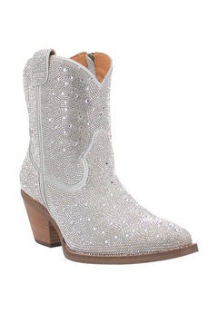 Rhinestone Cowgirl Mid Calf Boot