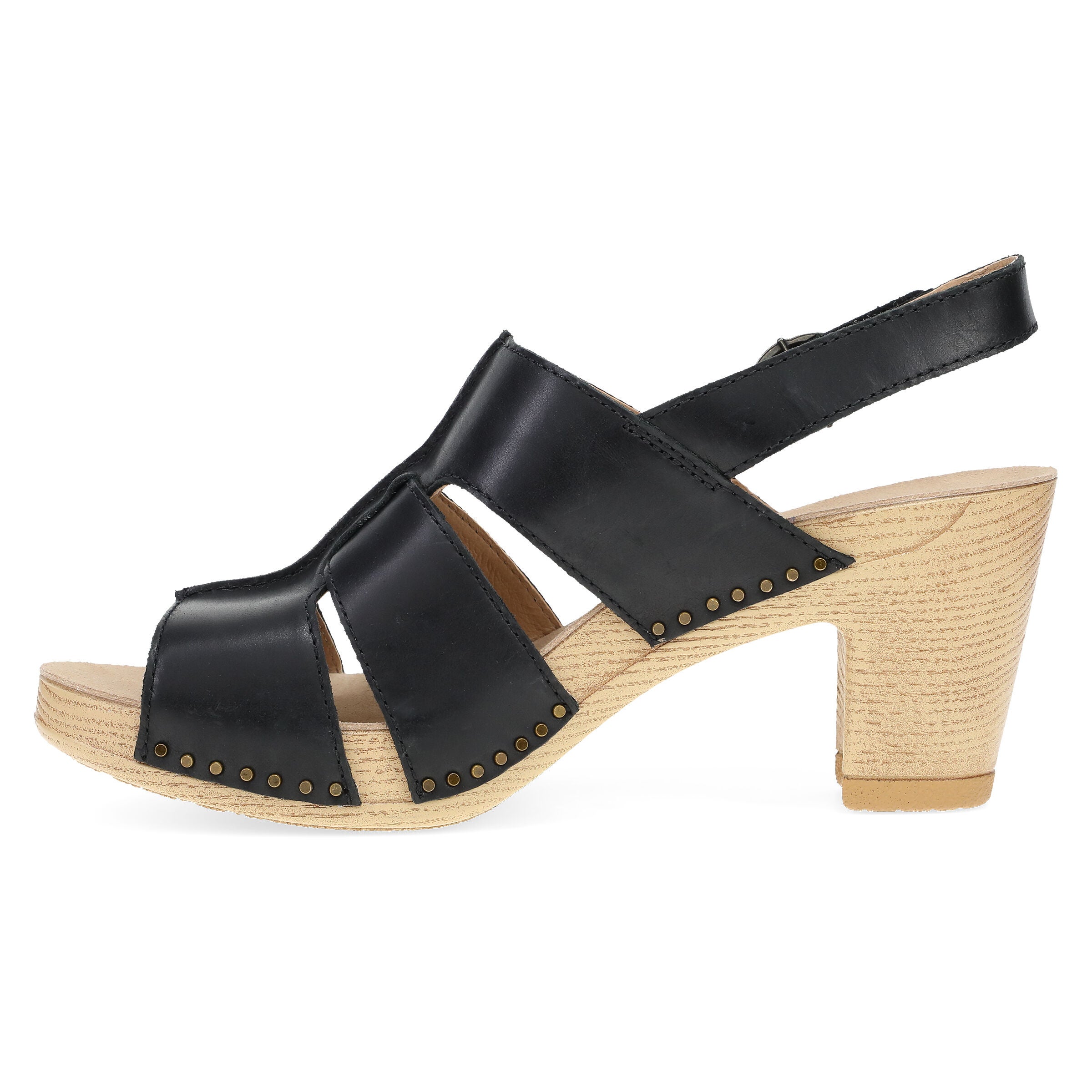 Tatiana Pull Up Sandal, BLACK, alternate image number 6