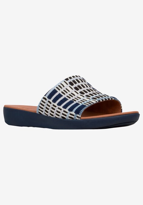 Solar Art Denim Sandal By Fitflop Plus Size Casual Sandals