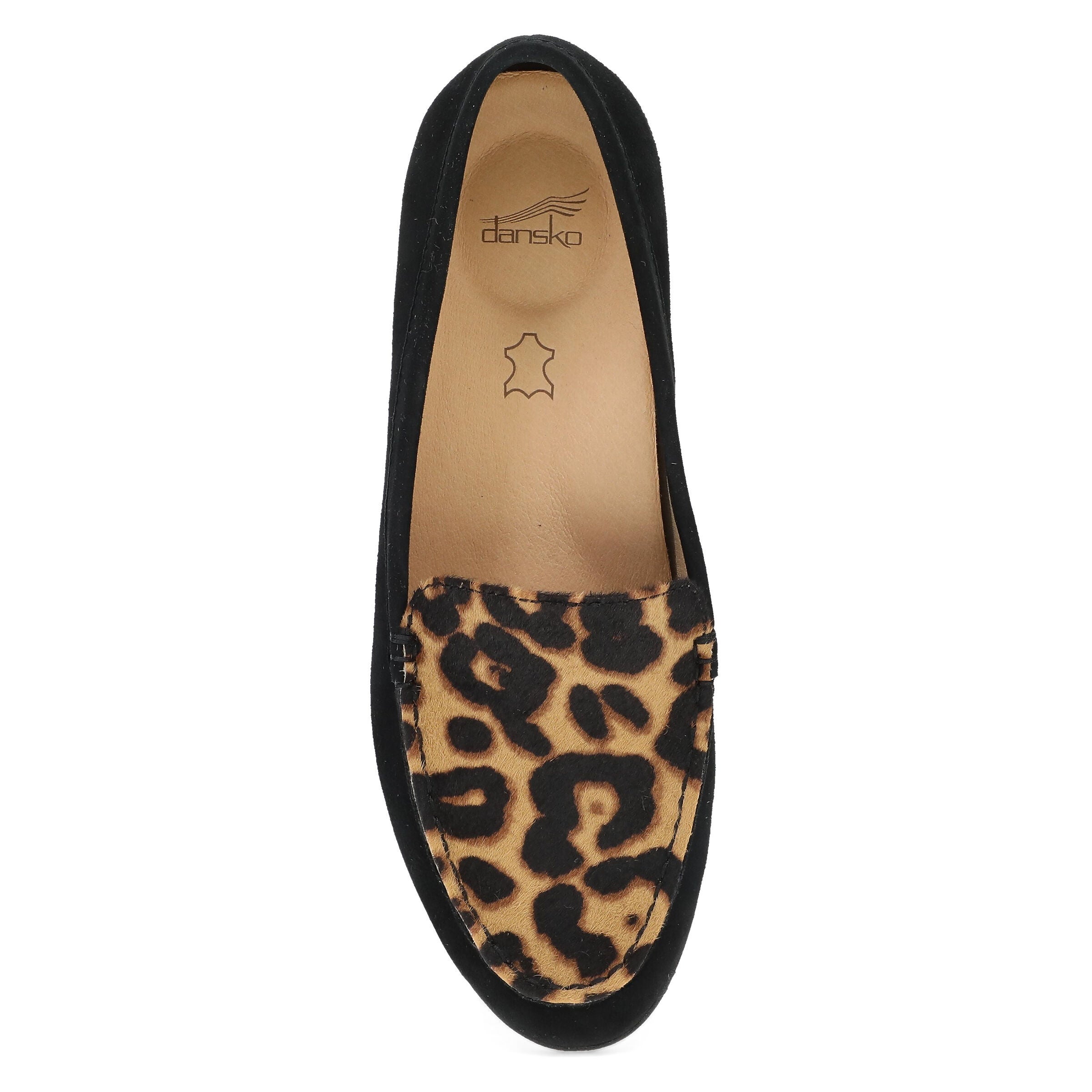 Lorri Slip On Flat, BLACK LEOPARD, alternate image number 5
