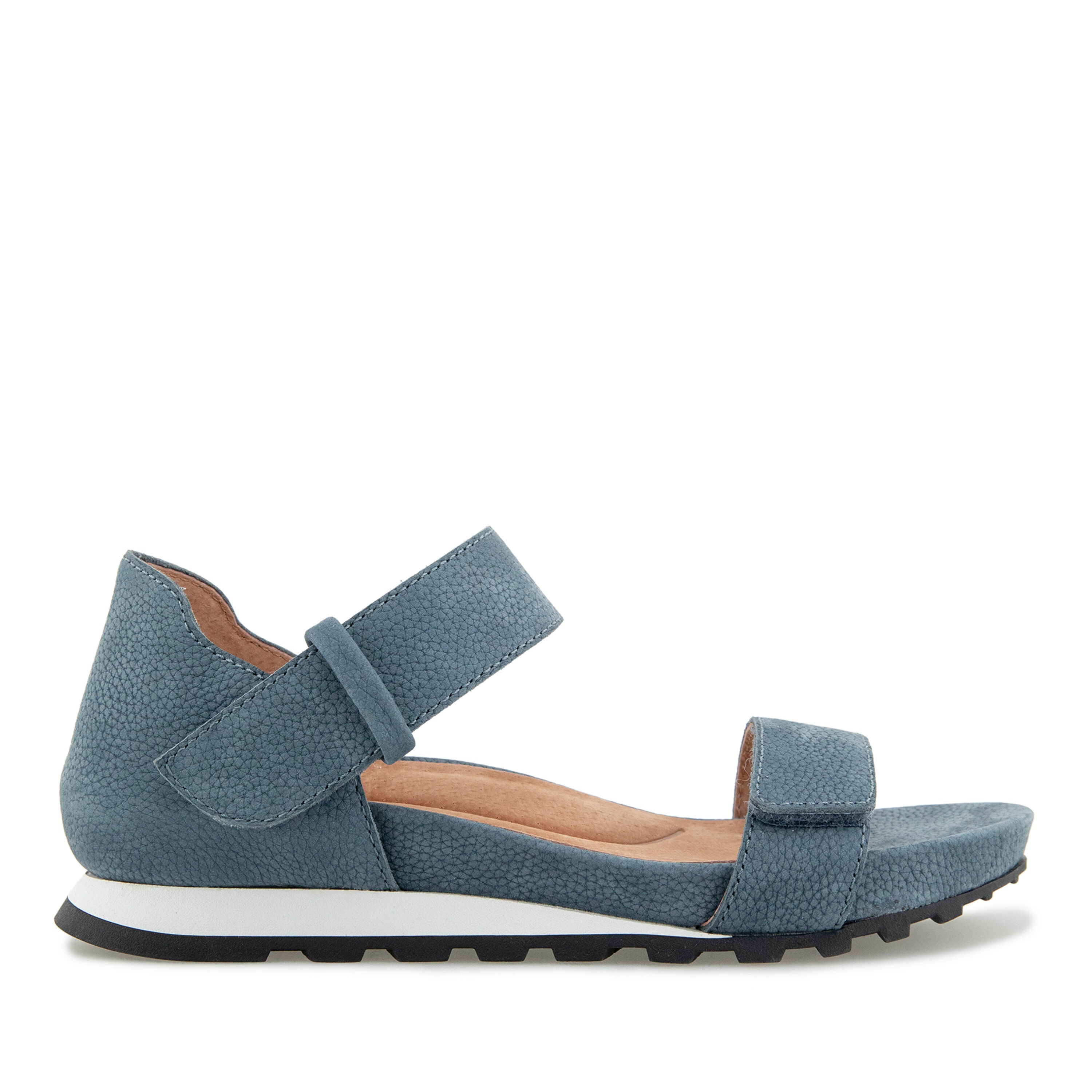 Linda Casual Wedge Sandal, DENIM, alternate image number 2