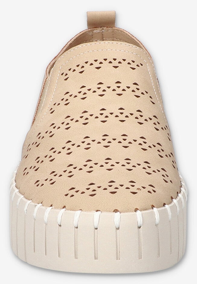 Peppy Platform Sneaker, NATURAL, on-hover image number 1