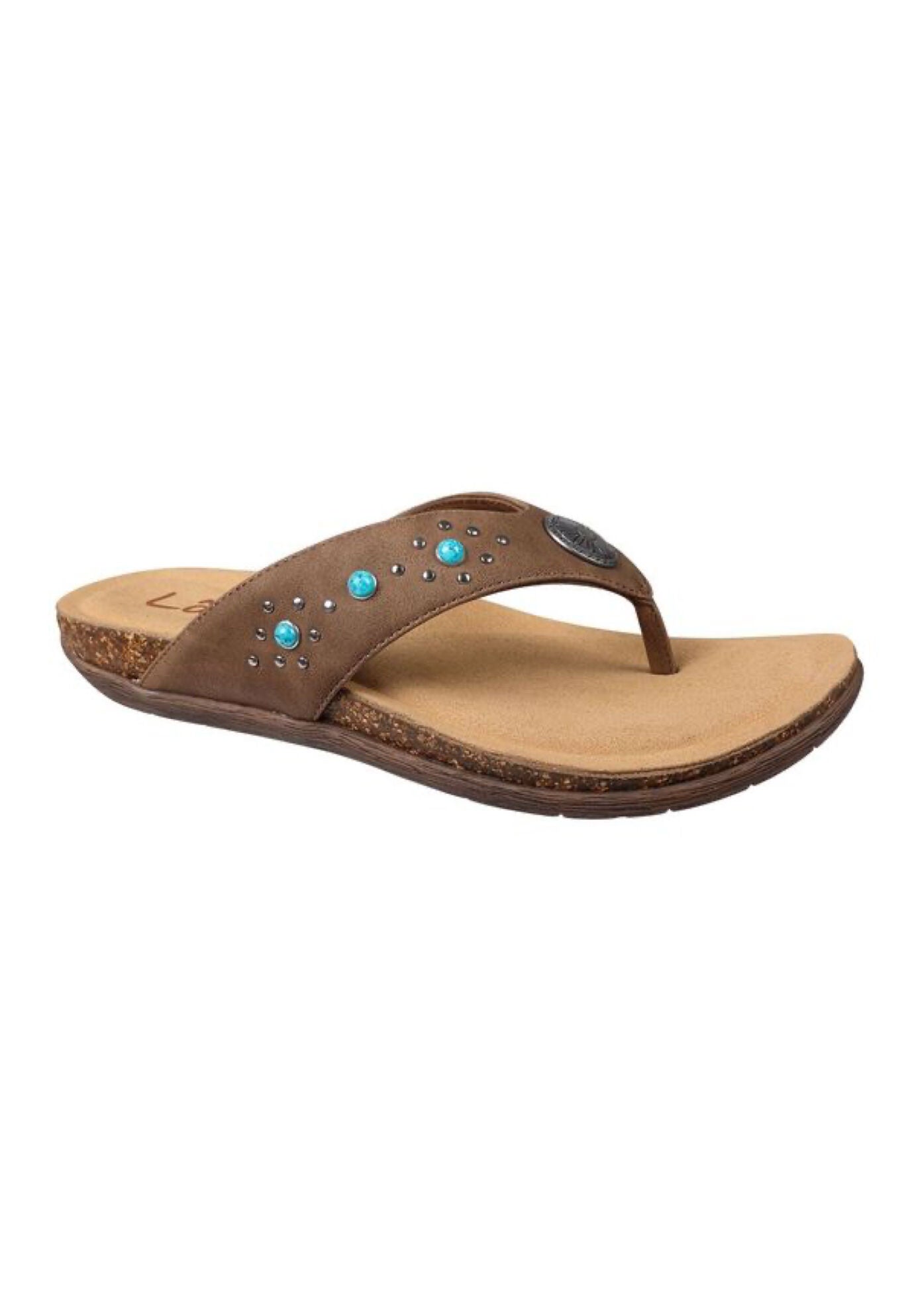 Jovie Slip On Sandal, BROWN, hi-res image number 0