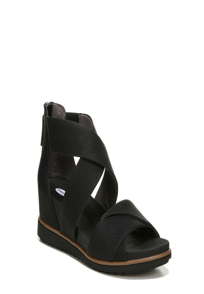 Golden Hour Sandals, BLACK SNAKE, hi-res image number 0