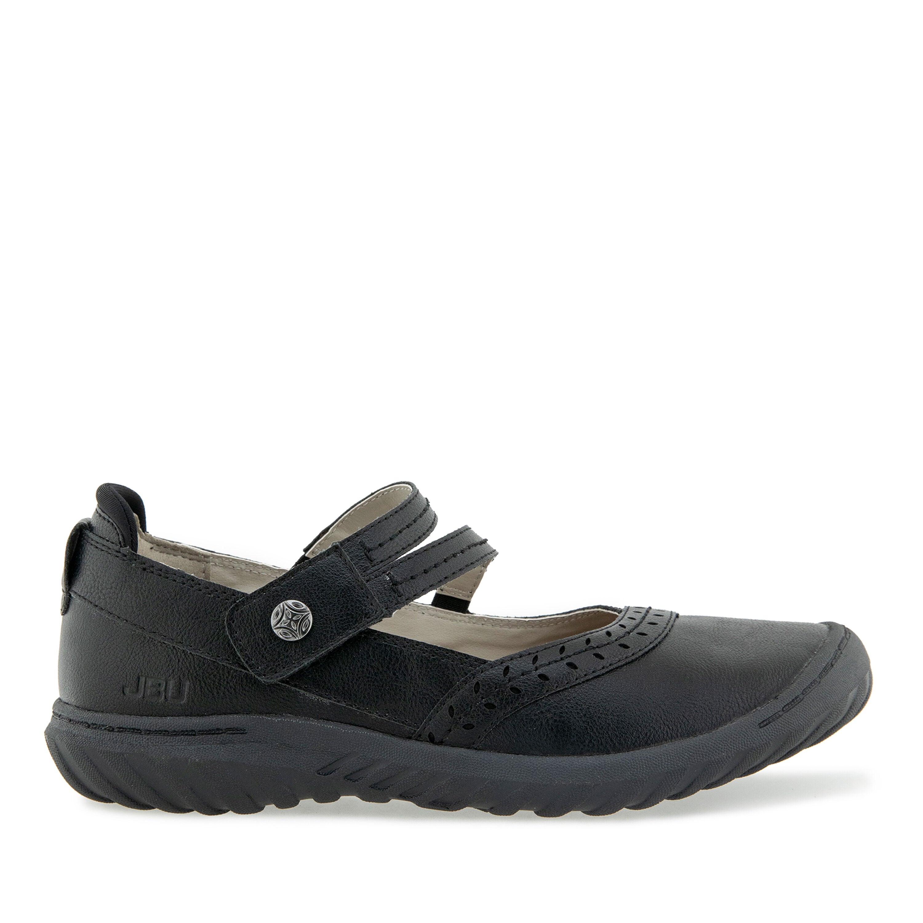 Adeline Casual Mary Jane Flat, BLACK, alternate image number 2