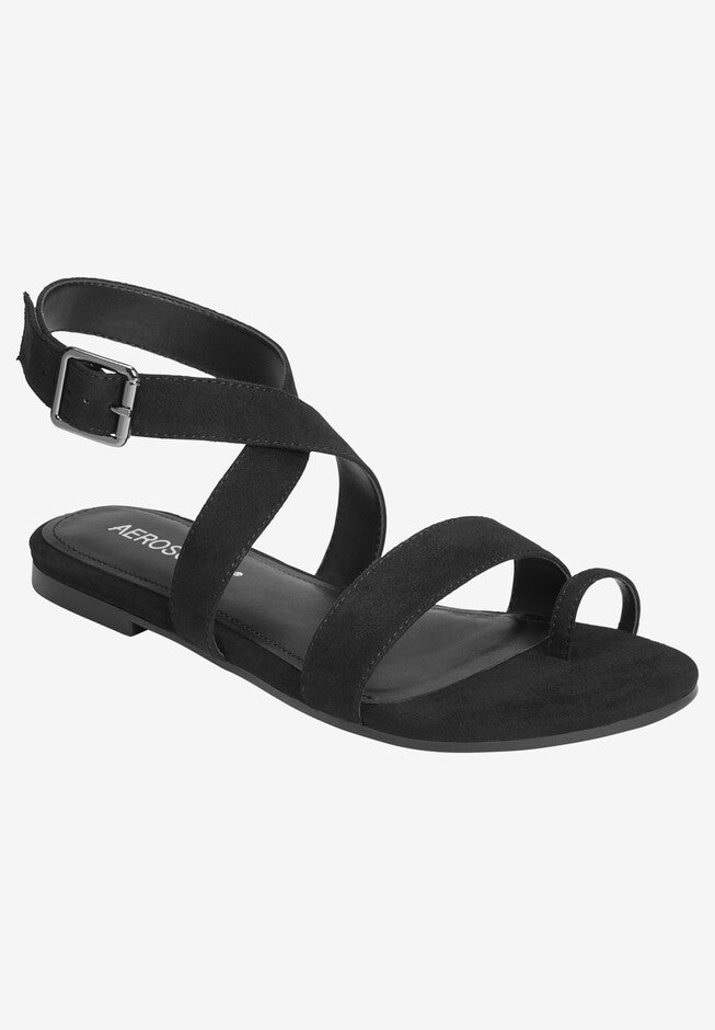 Shortener Sandal , BLACK FABRIC, hi-res image number null