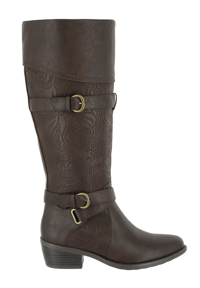Kelsa Plus Wide Calf Boots by Easy Street®, , alternate image number null