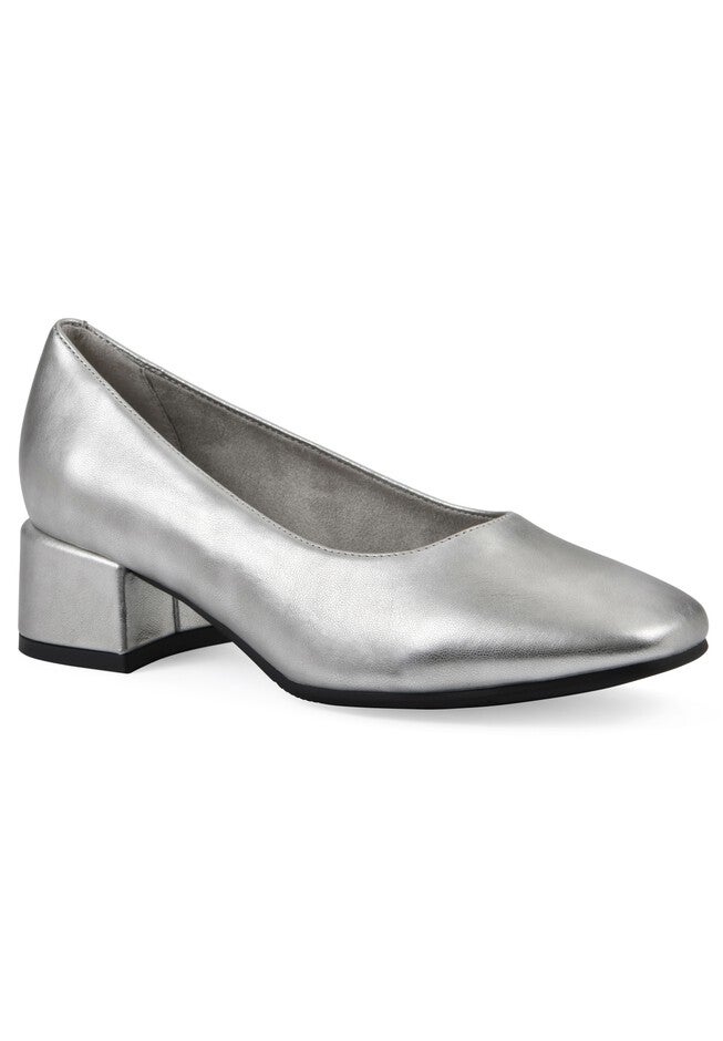 Quintesa Pump, SILVER METALLIC SMOOTH, hi-res image number 0