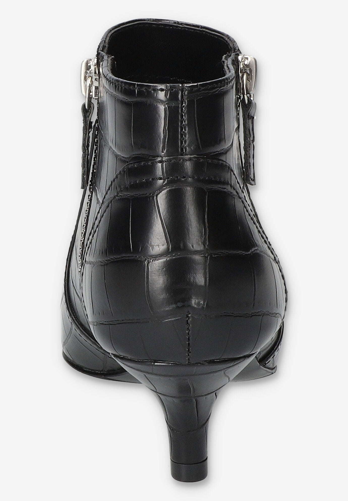 Annalee Dress Ankle Boot, BLACK CROCO, on-hover image number 1