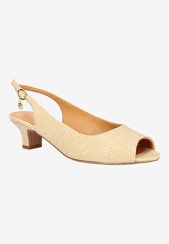Elegant Gold Heels