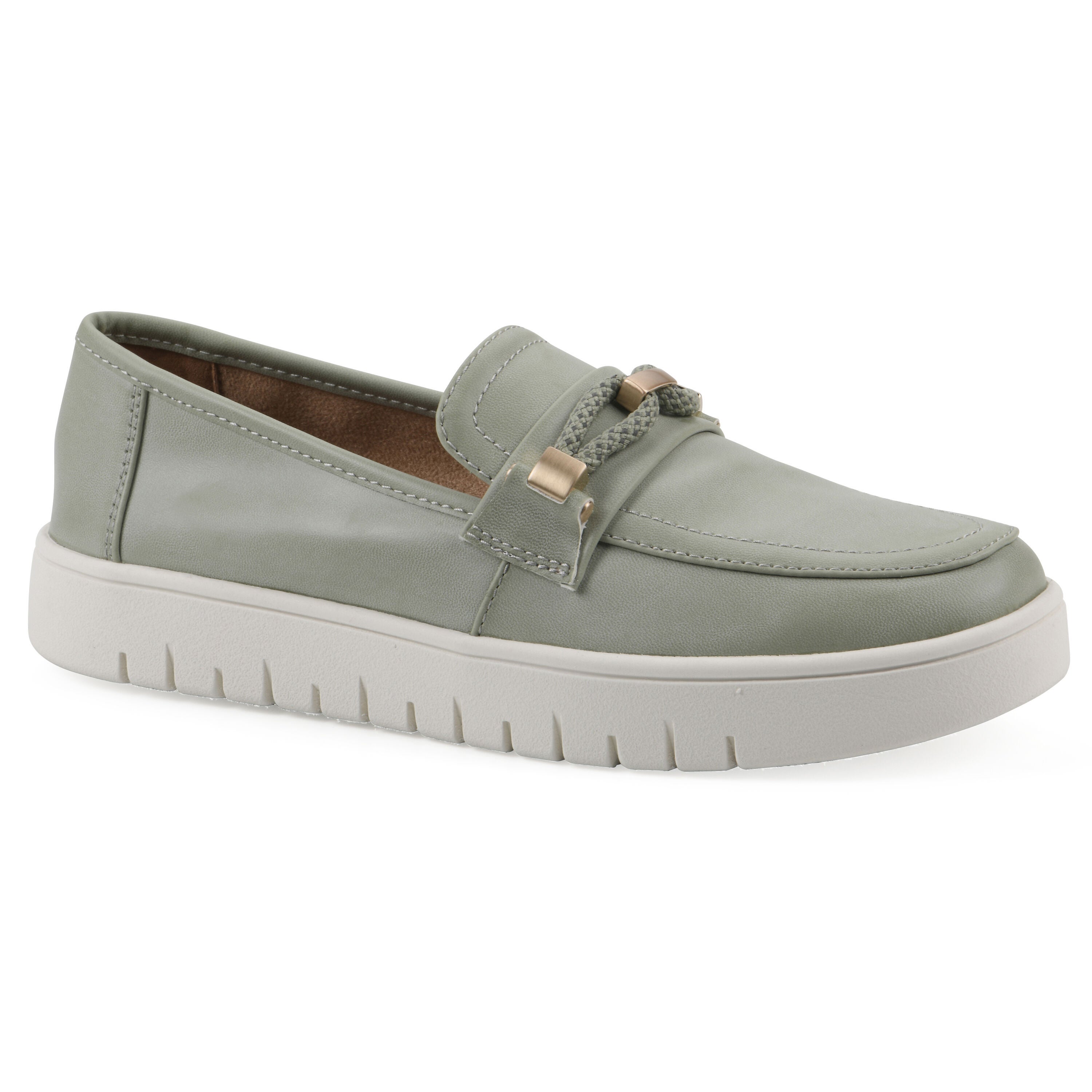 Naathan FOM Recovery Penny Loafer, SAGE GREEN SMOOTH, hi-res image number 0