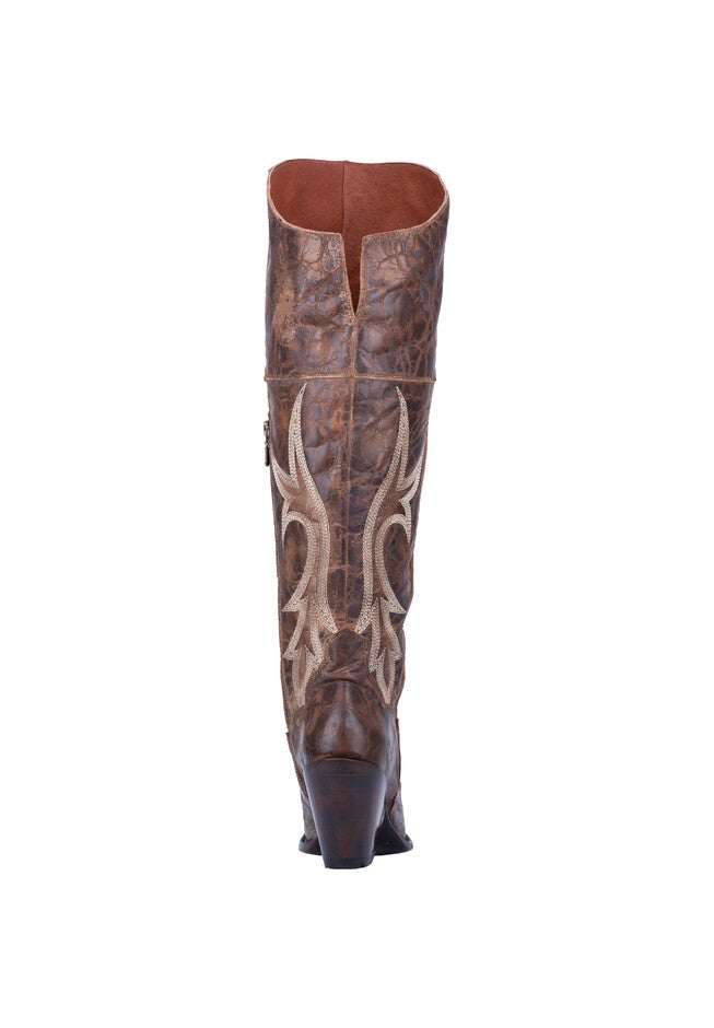 Jilted Over The Knee Western Boot, , on-hover image number 1