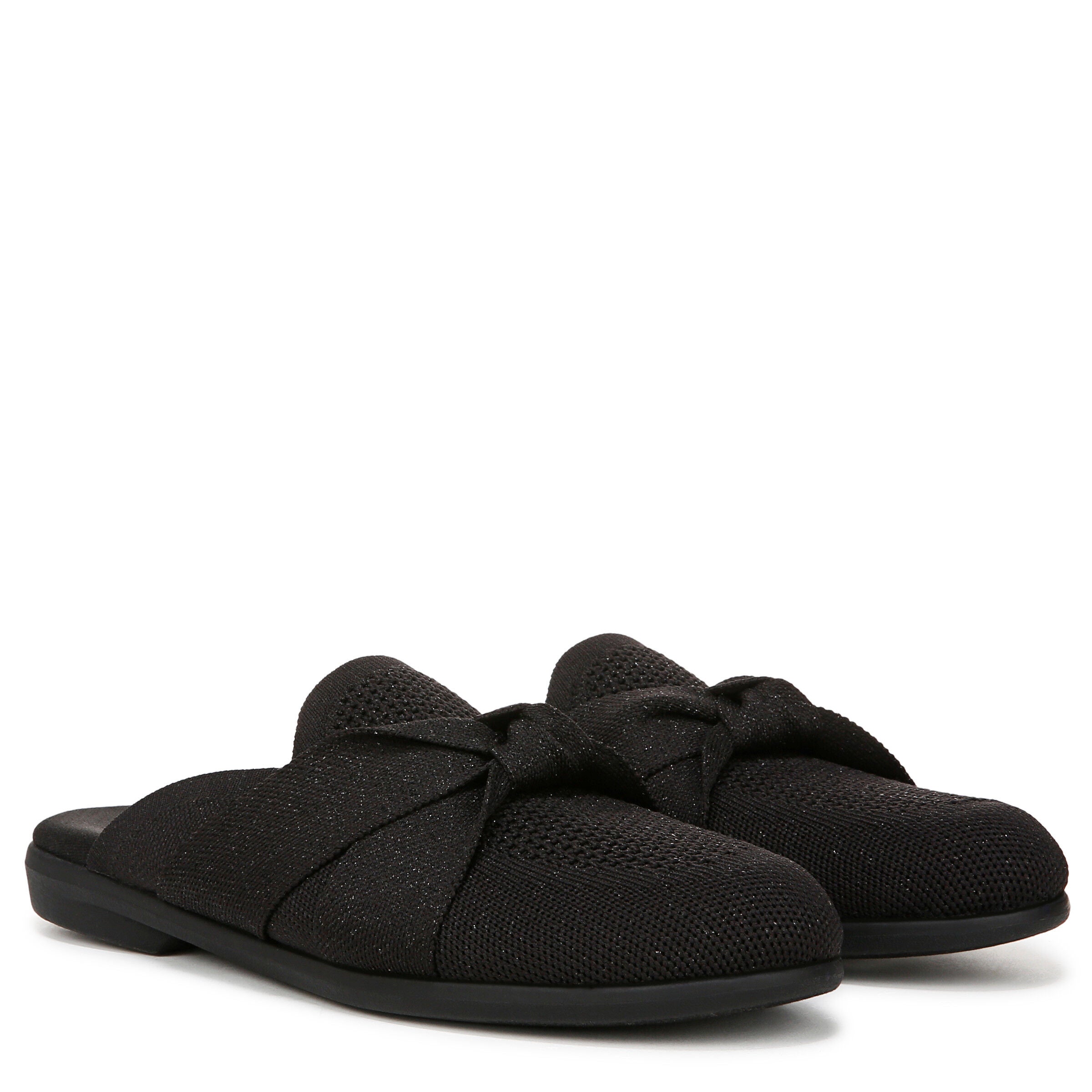 Kissed Mule Flat, BLACK, alternate image number 2