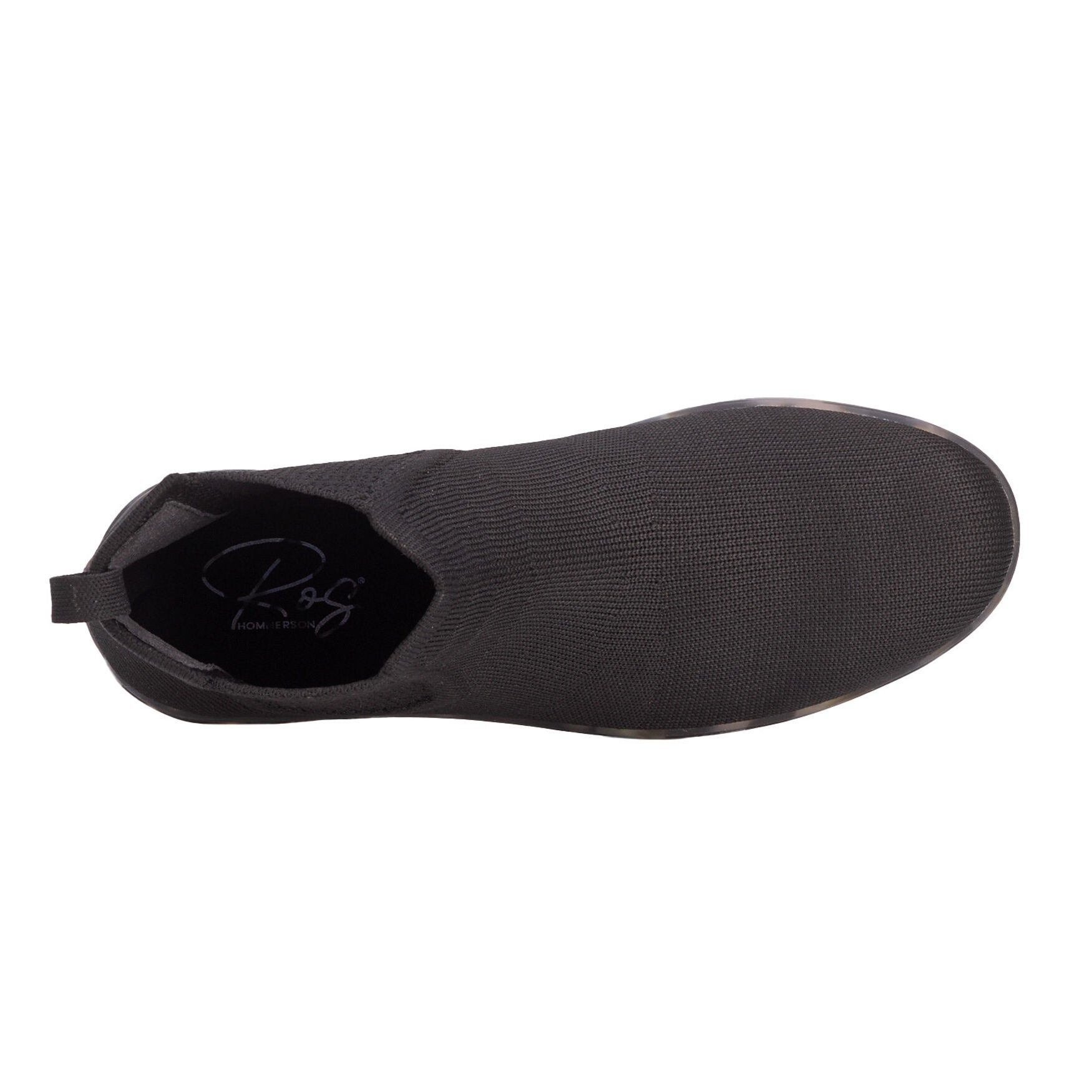 Grady Stretch Knit Bootie, BLACK, alternate image number 4