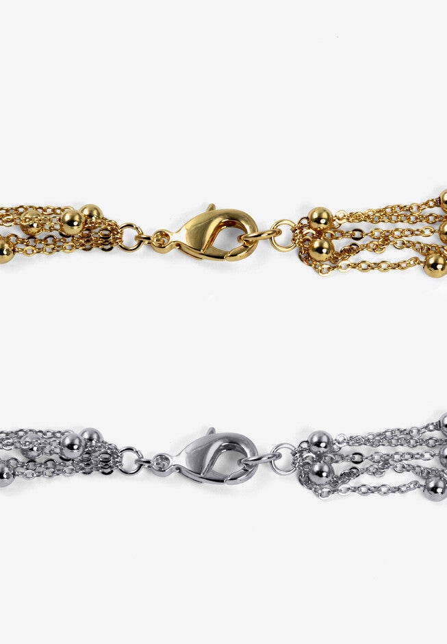 Waterfall Necklace Set, , on-hover image number 1