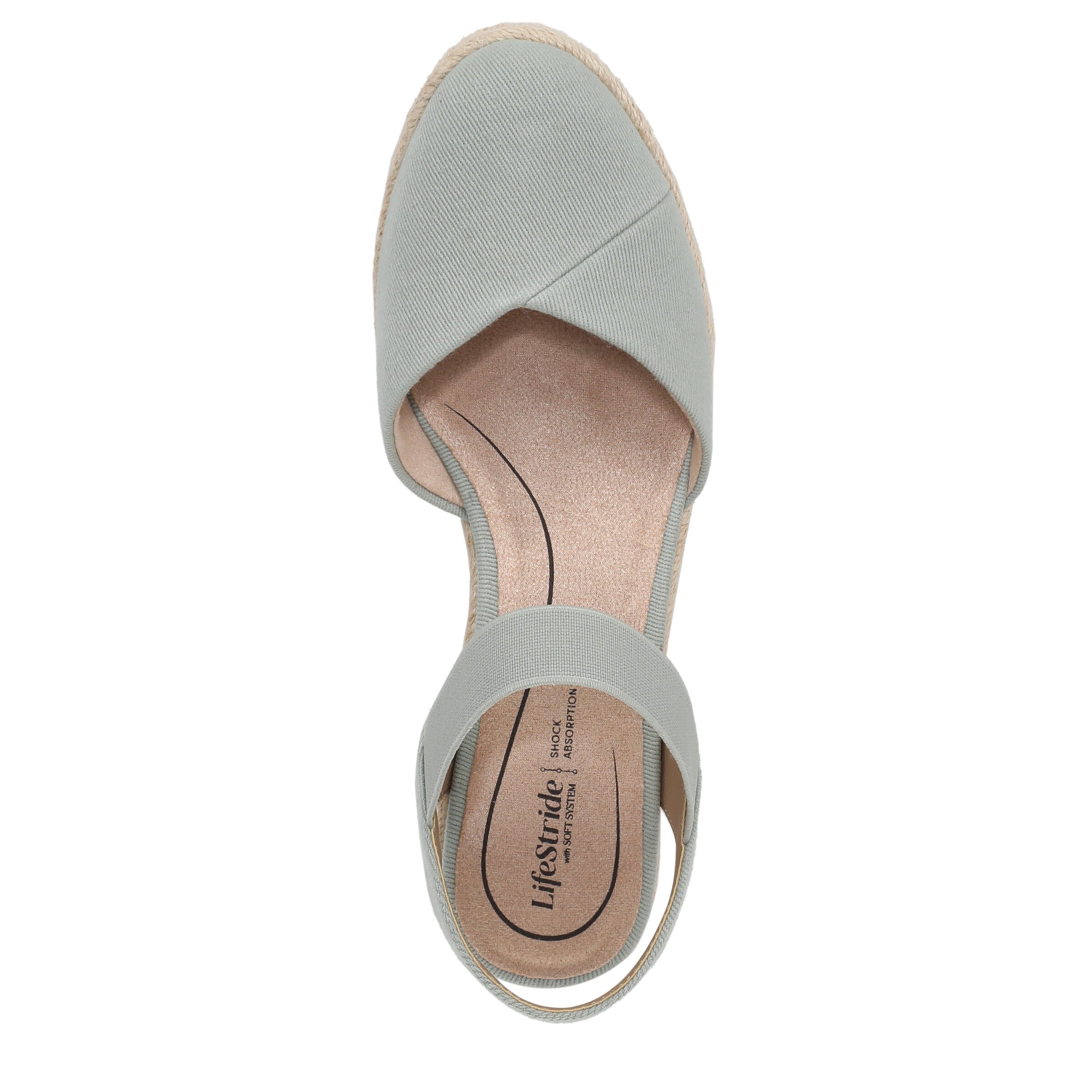 Kimmie Espadrille Wedge, JADE GREEN, alternate image number 6