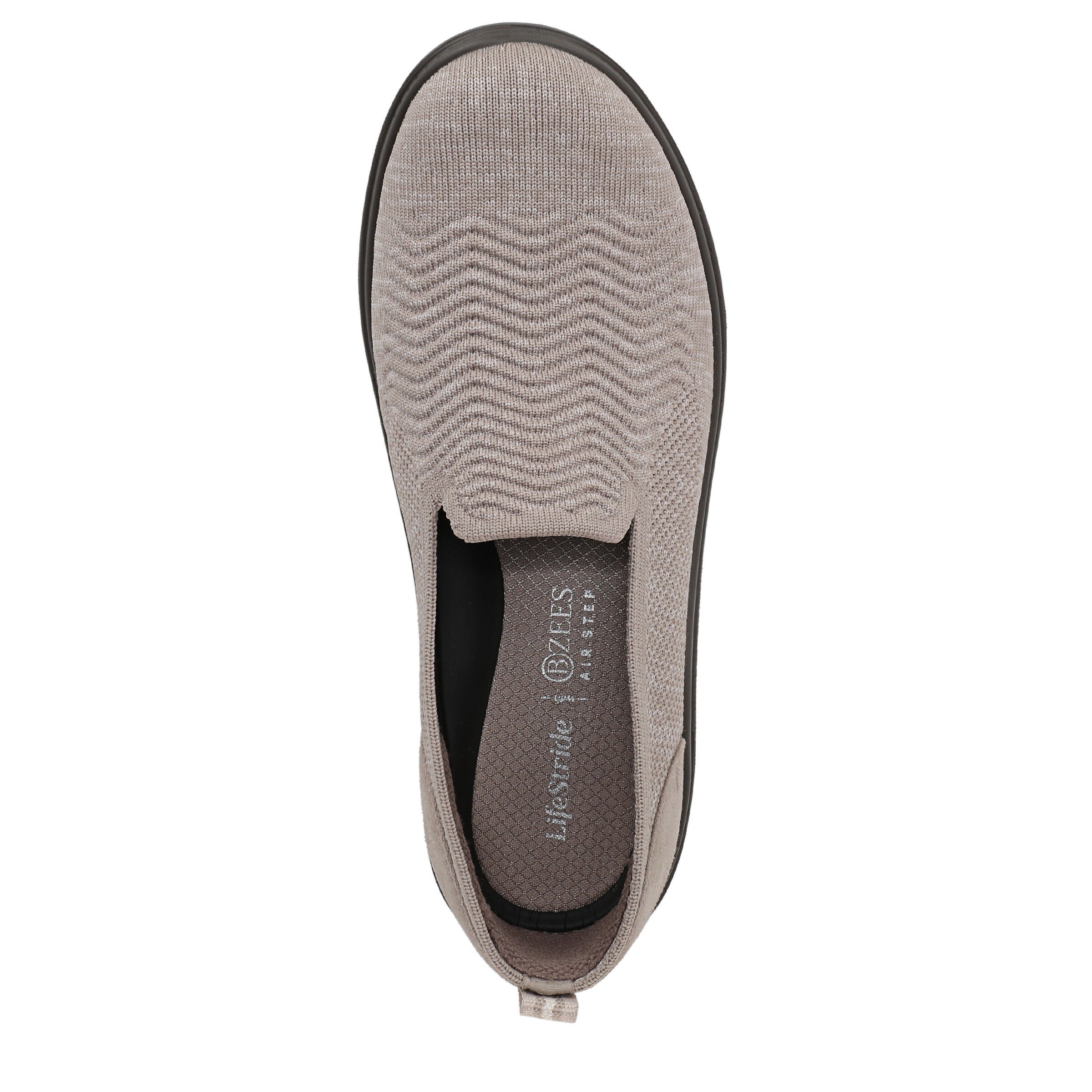 Boulevard Knit Slip-On Flat, SIMPLY TAUPE, alternate image number 6