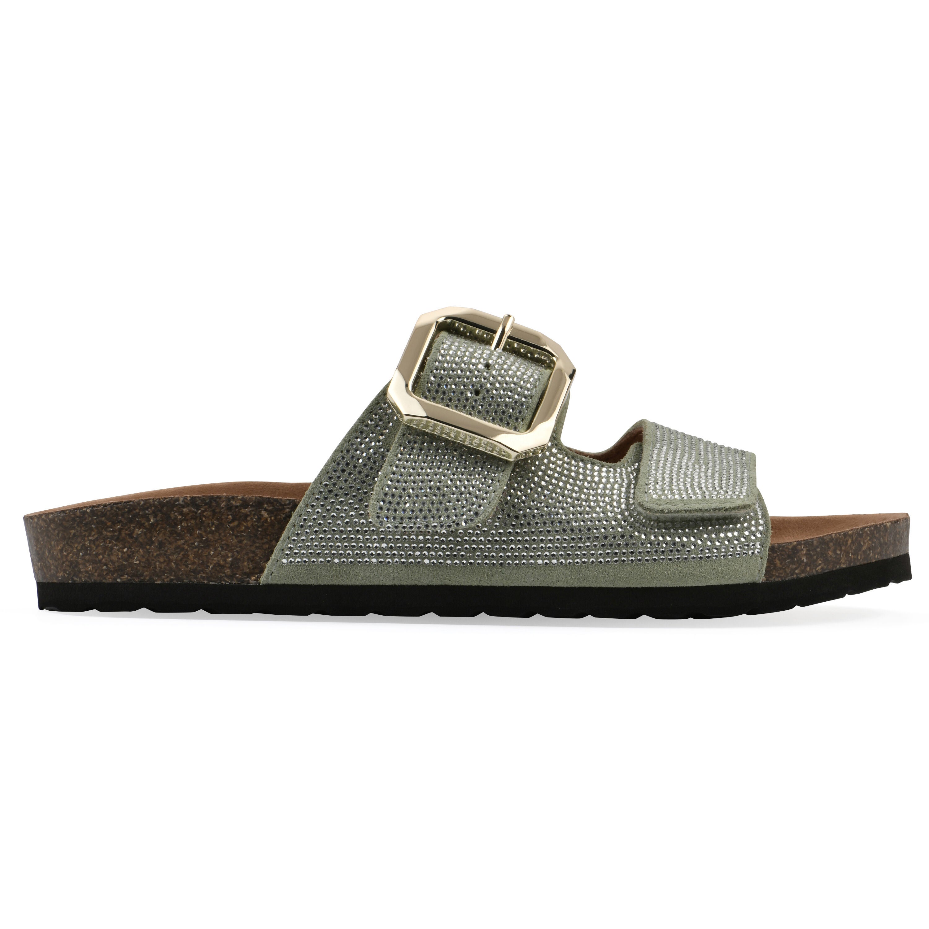 Granitas Footbeds Sandal, SAGE GREEN SUEDE, alternate image number 2