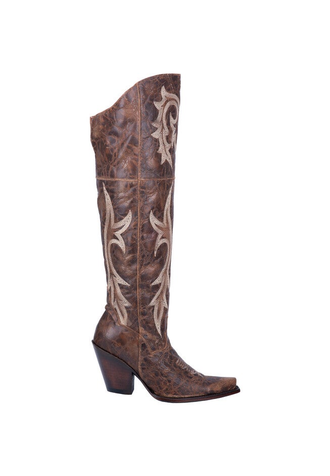 Jilted Over The Knee Western Boot, , alternate image number 2