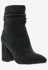 Carson Bootie, BLACK MICROSUEDE, hi-res image number null