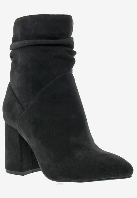 Carson Bootie, BLACK MICROSUEDE, hi-res image number null