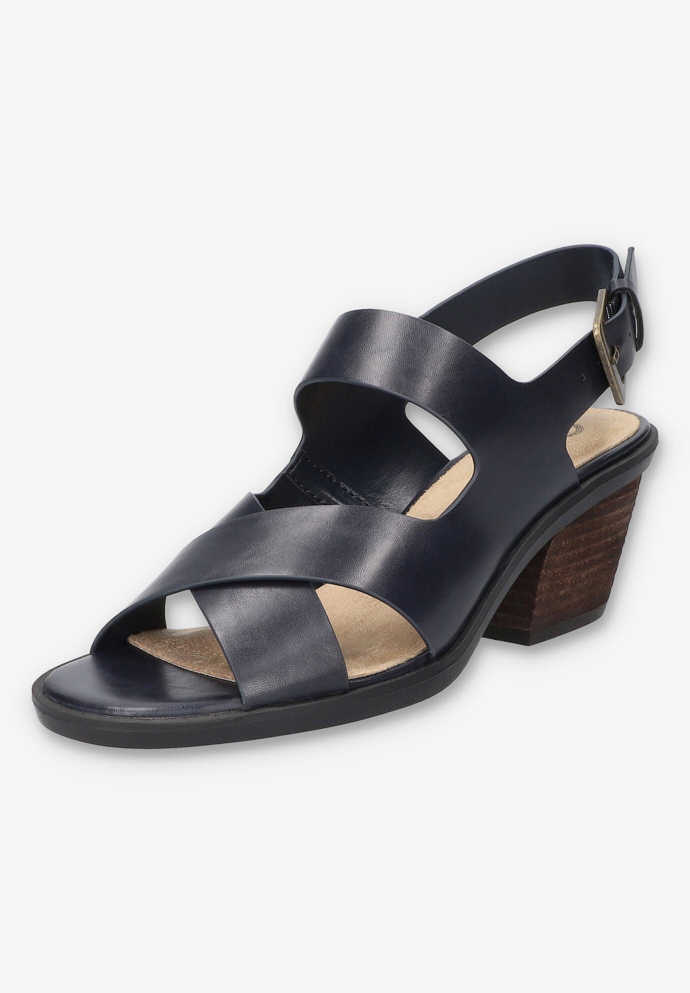 Cameron Block Heel Sandal, NAVY, alternate image number 6