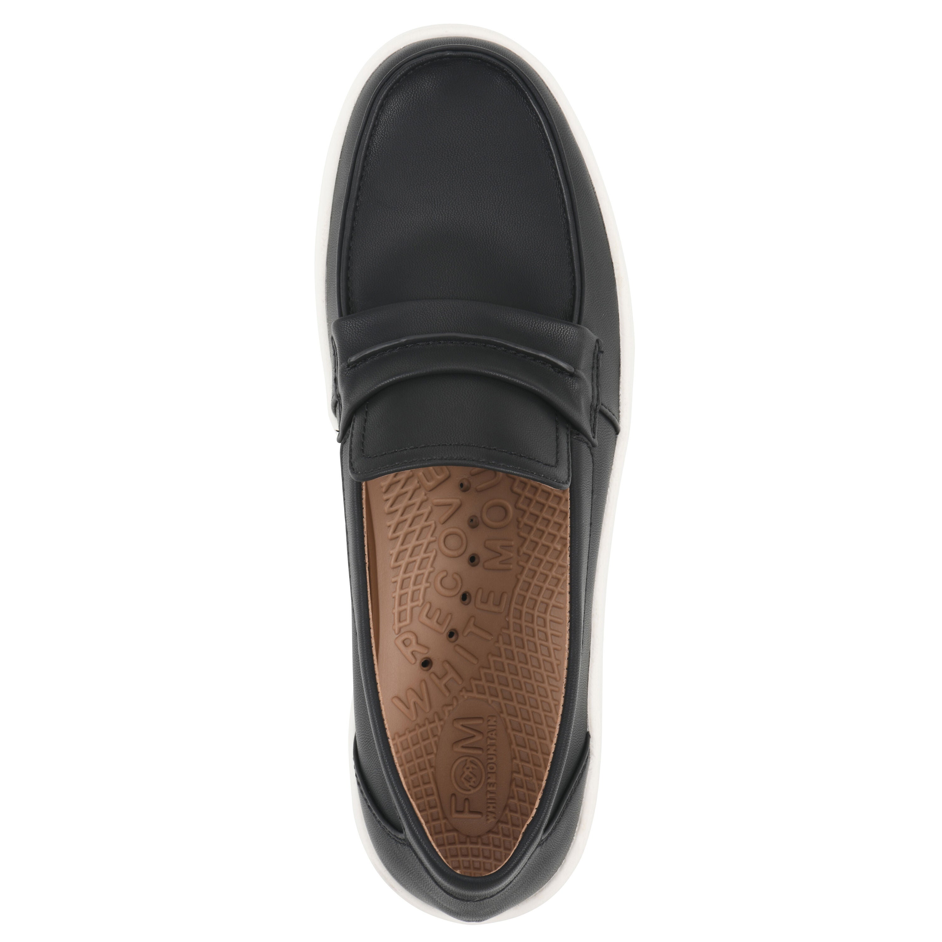 Nocci FOM Recovery Loafer, BLACK SMOOTH, alternate image number 4