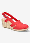 Stargaze Slingback Espadrille, RED, hi-res image number null