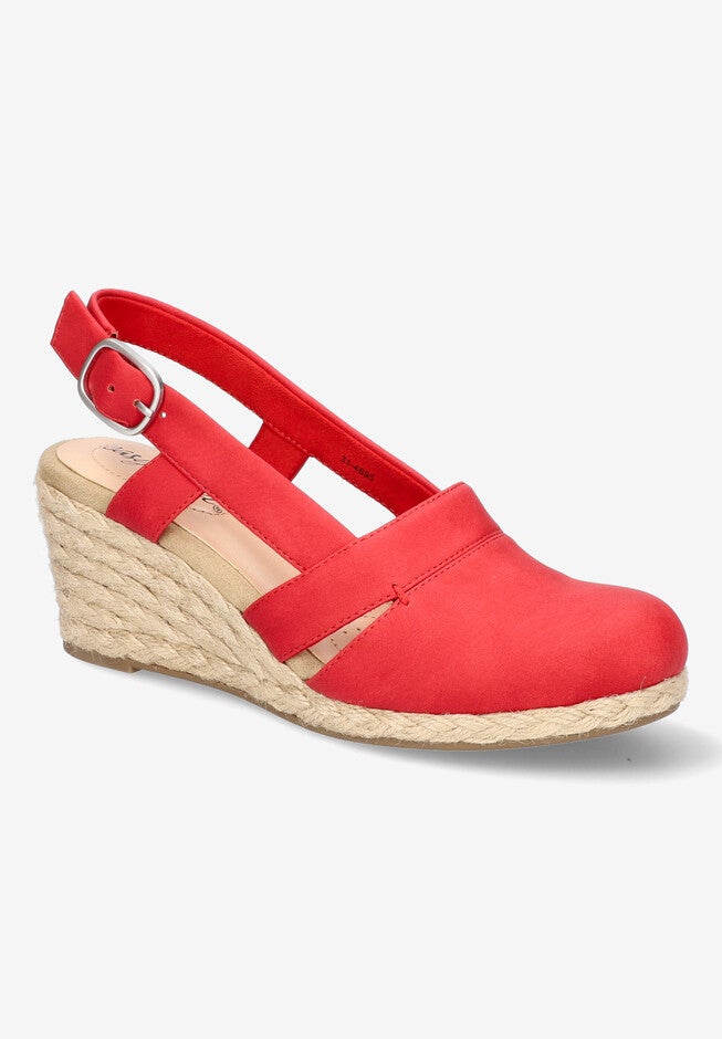 Stargaze Slingback Espadrille, RED, hi-res image number 0
