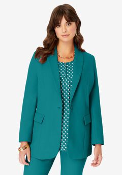 Office Chic Plus Size Blazers For Mother's Day