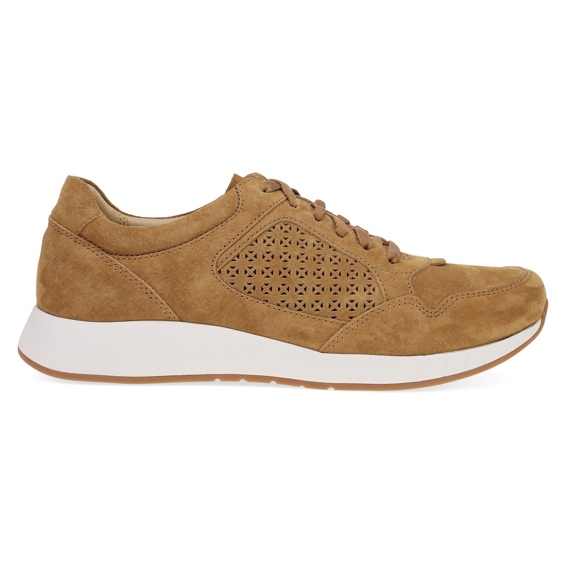 Catie Laceup Sneaker, TAN, alternate image number 4