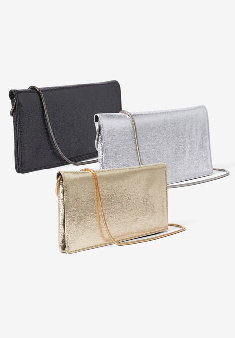Glitter Clutch, BLACK, hi-res image number null