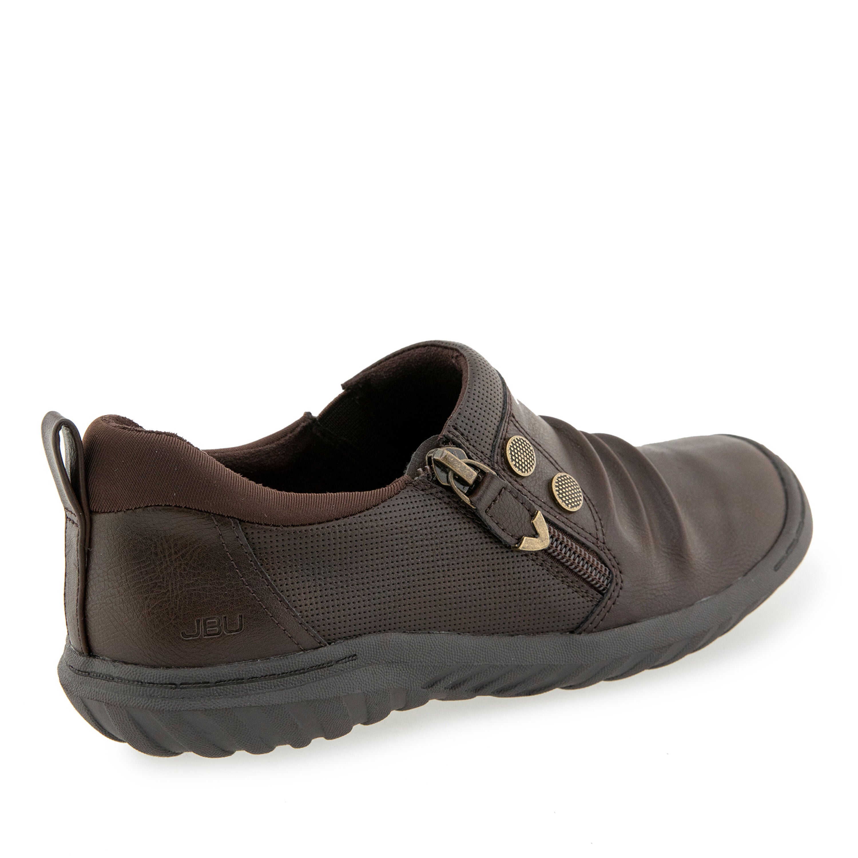 Romi Closed Casual Flat, CHOCOLATE, on-hover image number 1